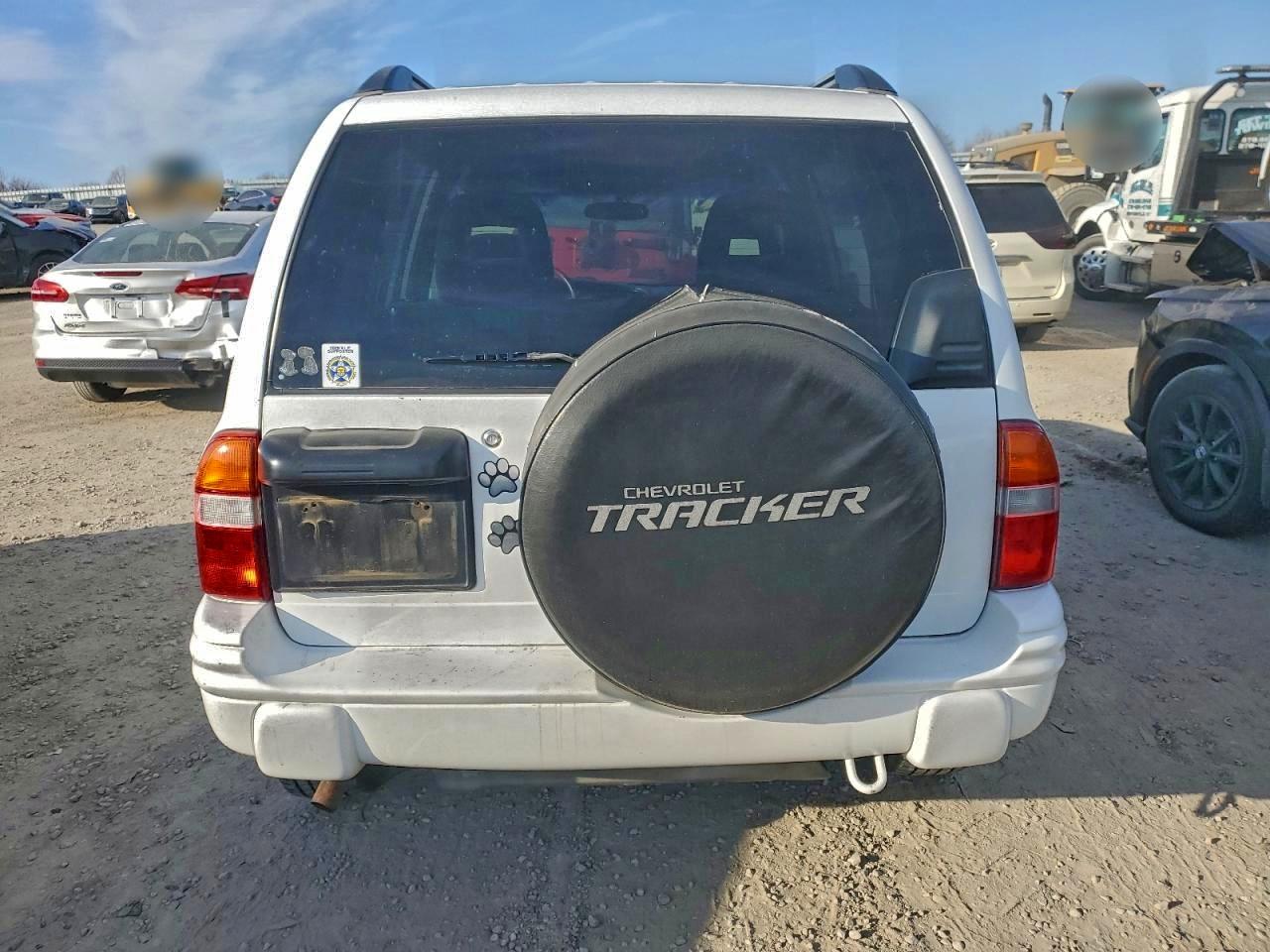 2004 Chevrolet Tracker Lt White vin: 2CNBJ634946900539
