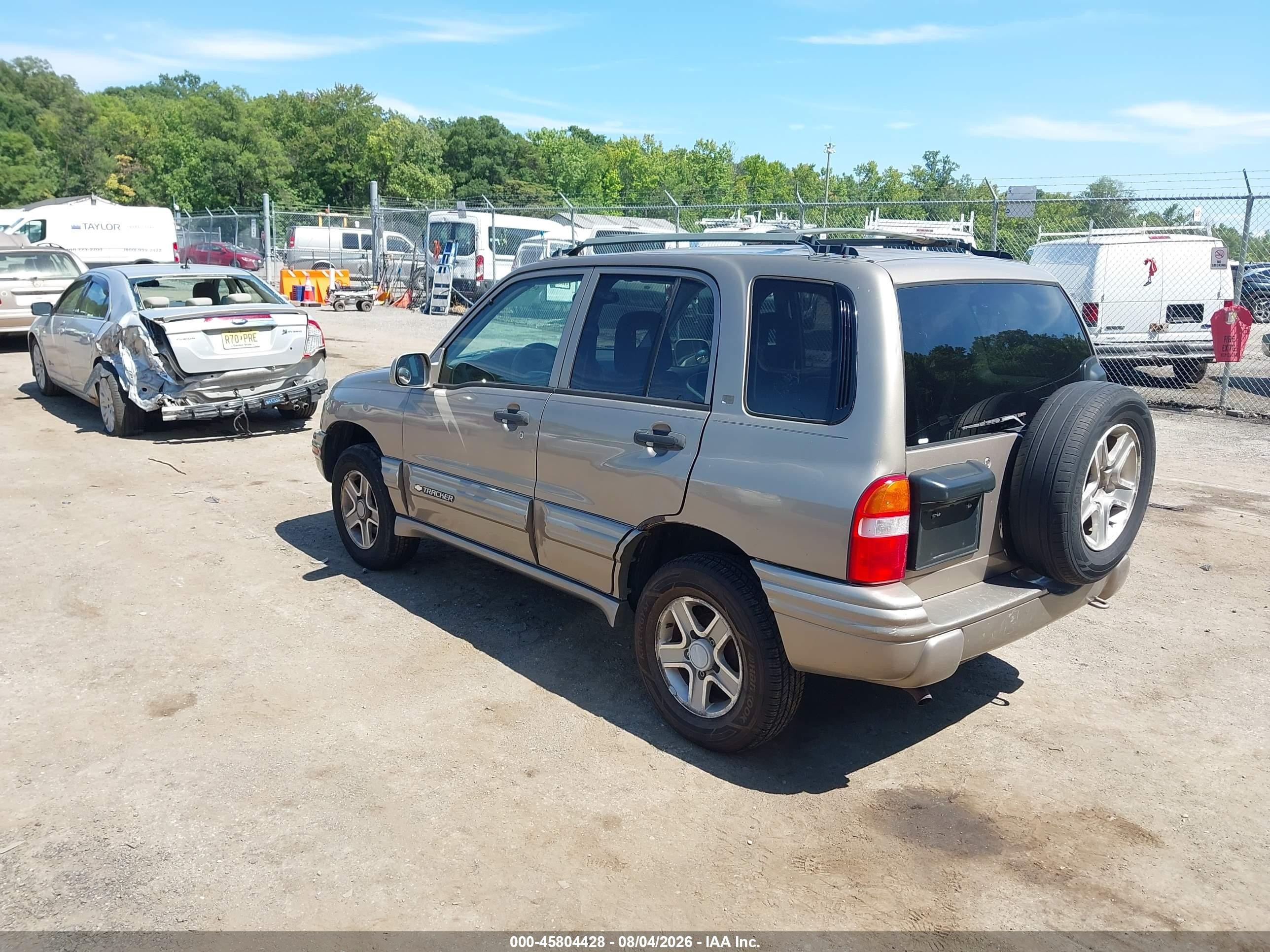 2003 Chevrolet Tracker Hard Top Lt Tan vin: 2CNBJ634X36941485