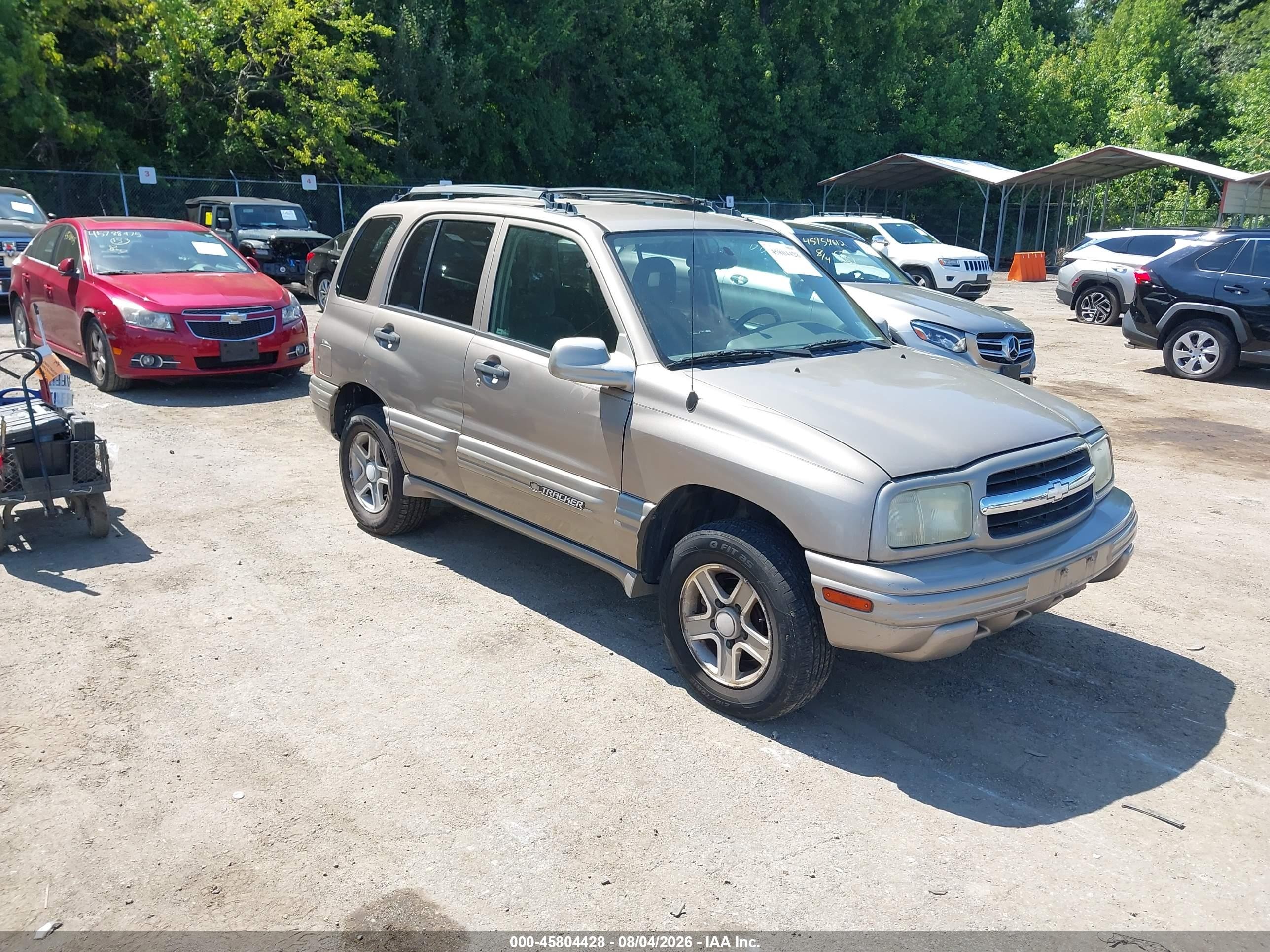 2003 Chevrolet Tracker Hard Top Lt Tan vin: 2CNBJ634X36941485