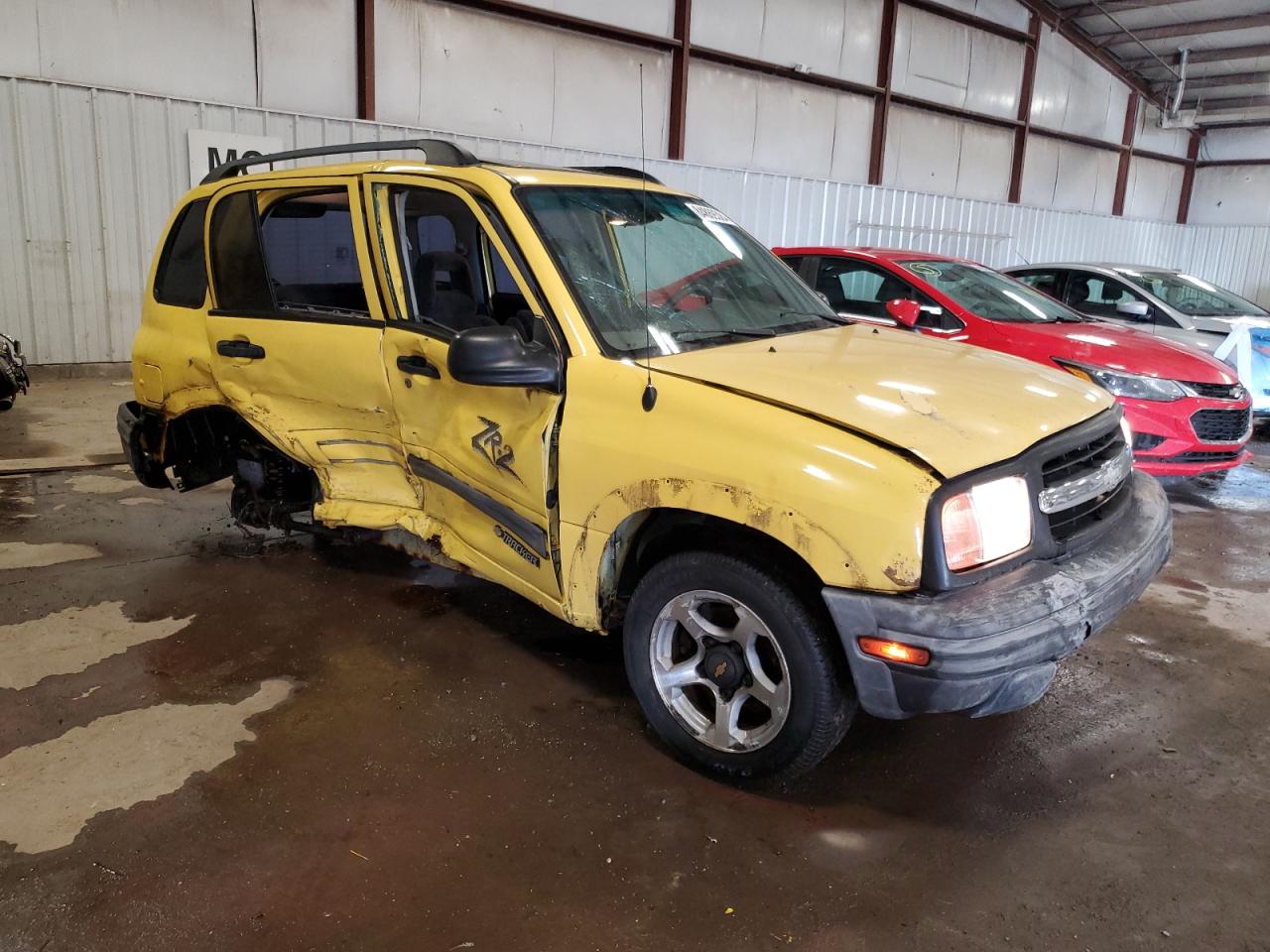 2002 Chevrolet Tracker Zr2 Yellow vin: 2CNBJ734026940530
