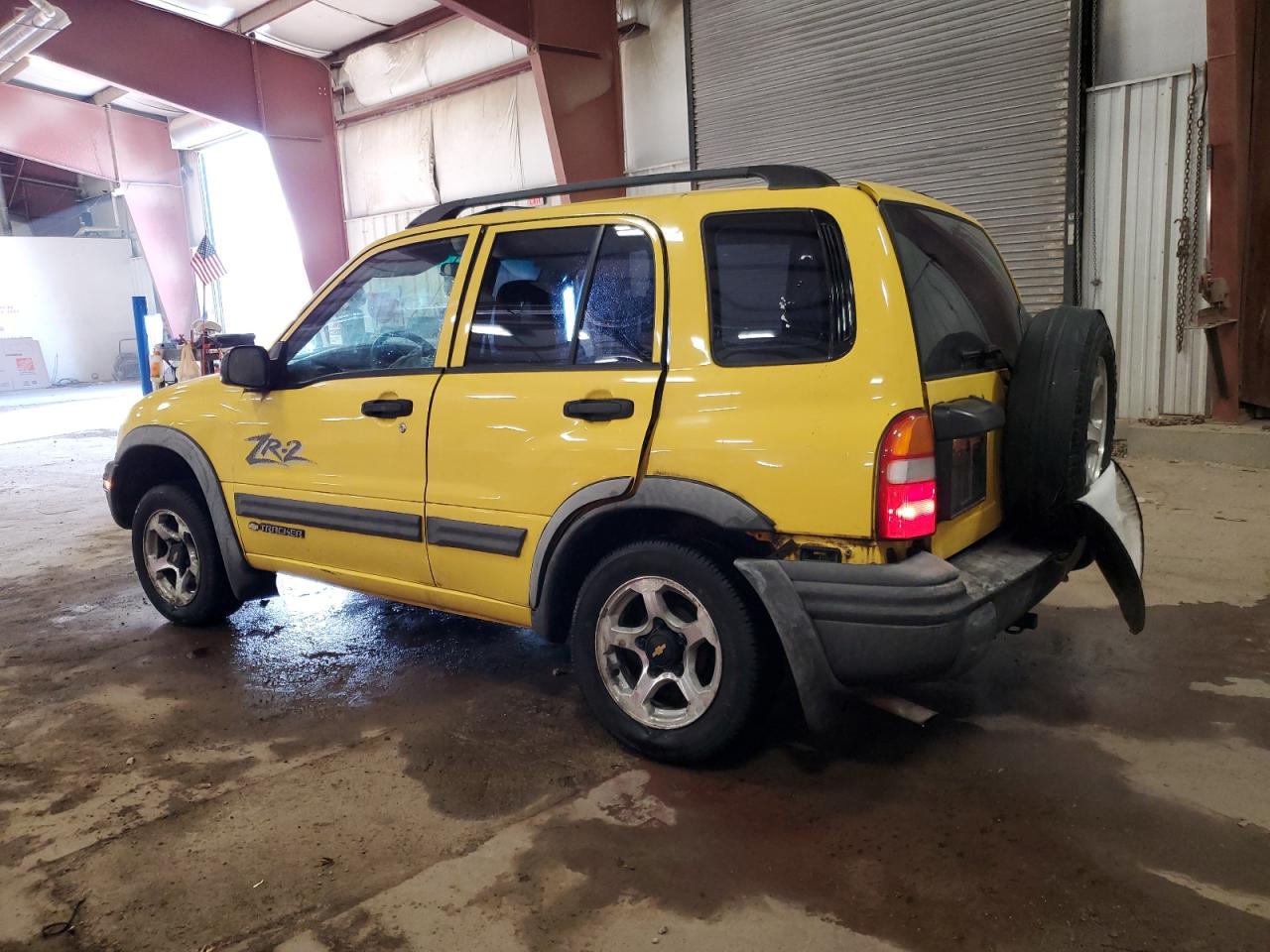 2002 Chevrolet Tracker Zr2 Yellow vin: 2CNBJ734026940530