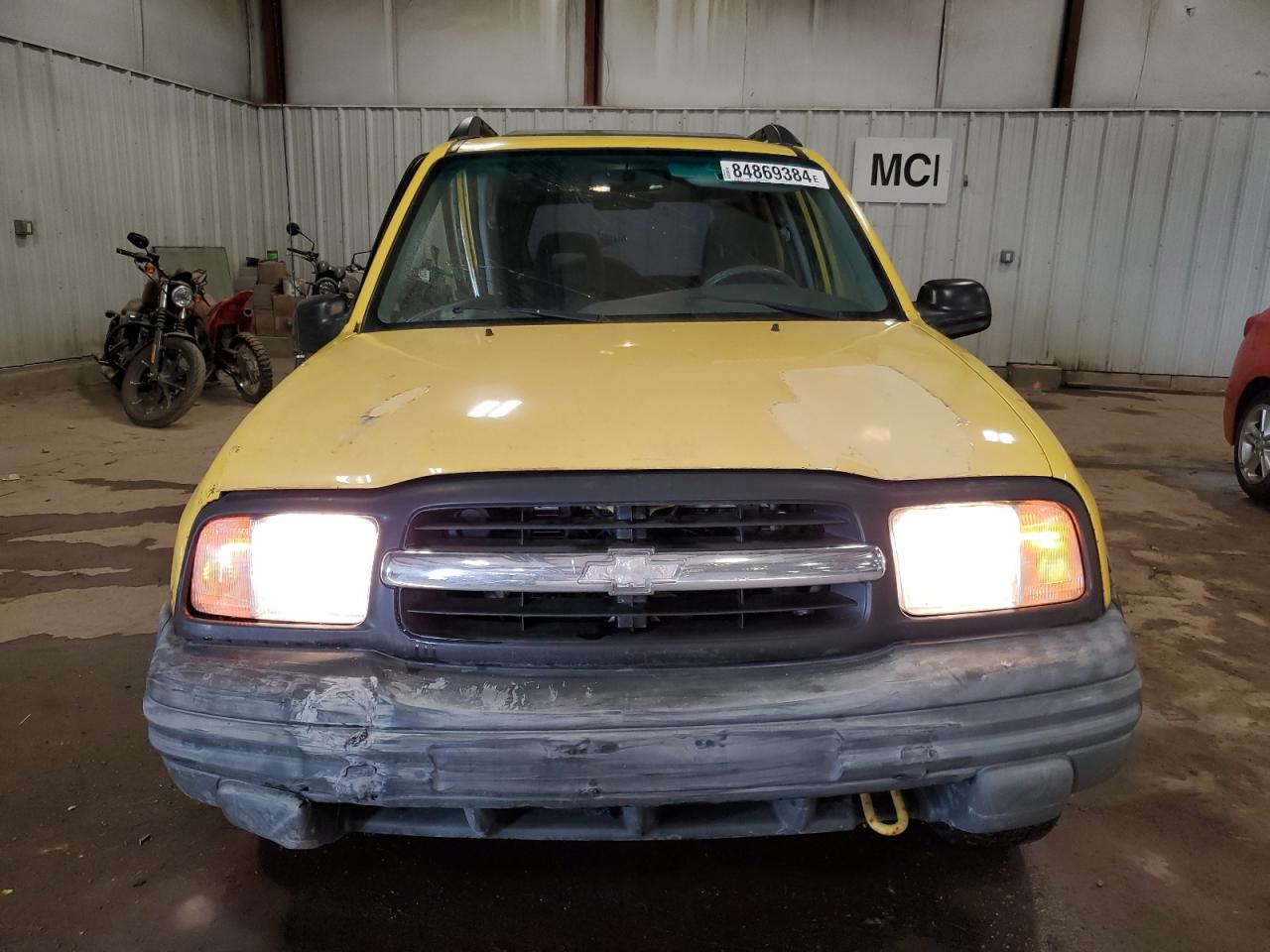 2002 Chevrolet Tracker Zr2 Yellow vin: 2CNBJ734026940530