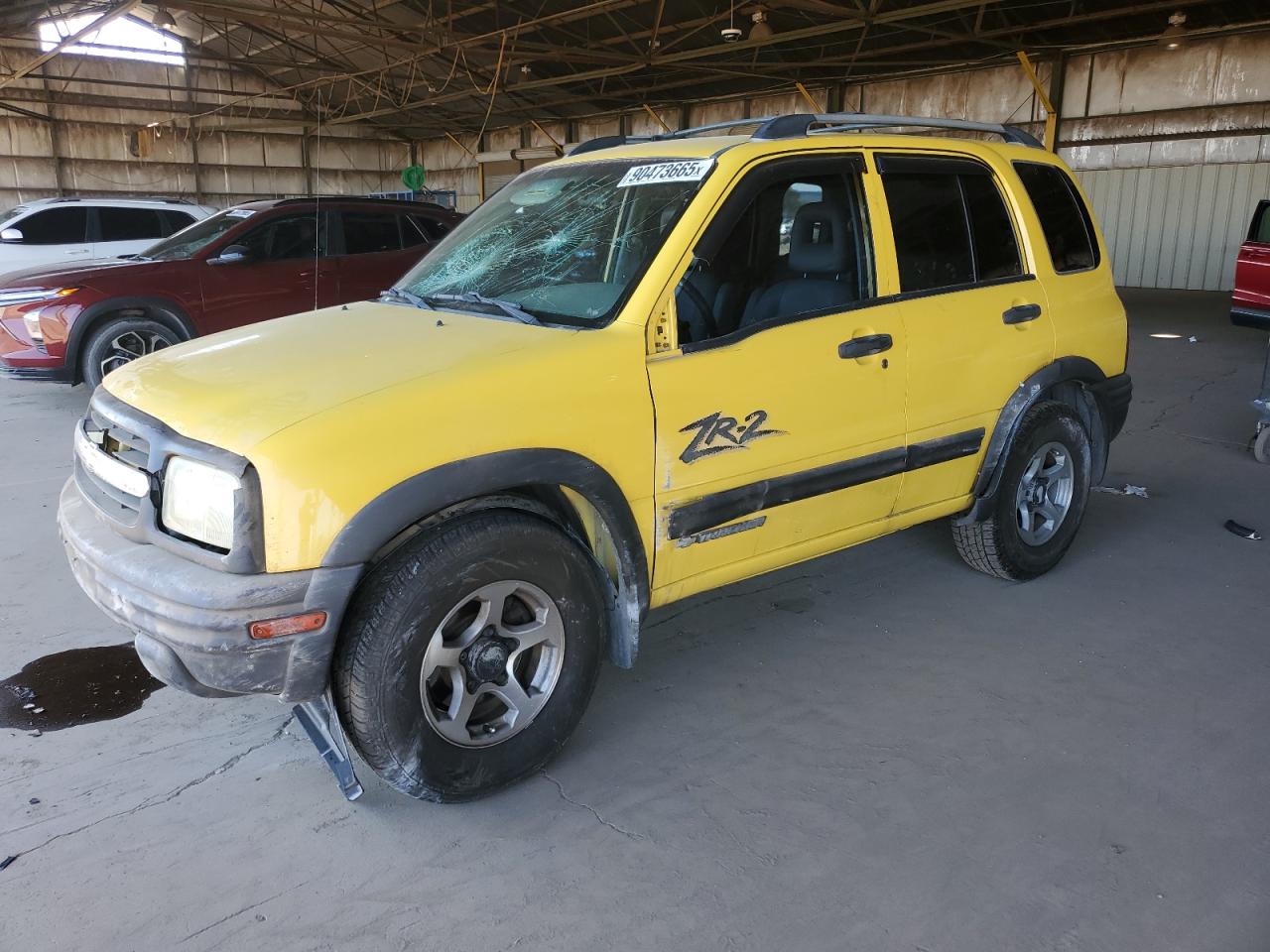 2004 Chevrolet Tracker Zr2 Yellow vin: 2CNBJ734646905011