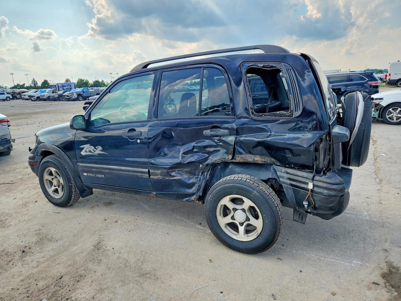 2004 Chevrolet Tracker Zr2 Black vin: 2CNBJ734646907535