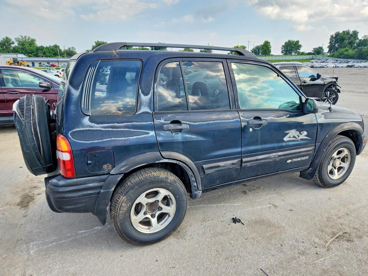 2004 Chevrolet Tracker Zr2 Black vin: 2CNBJ734646907535