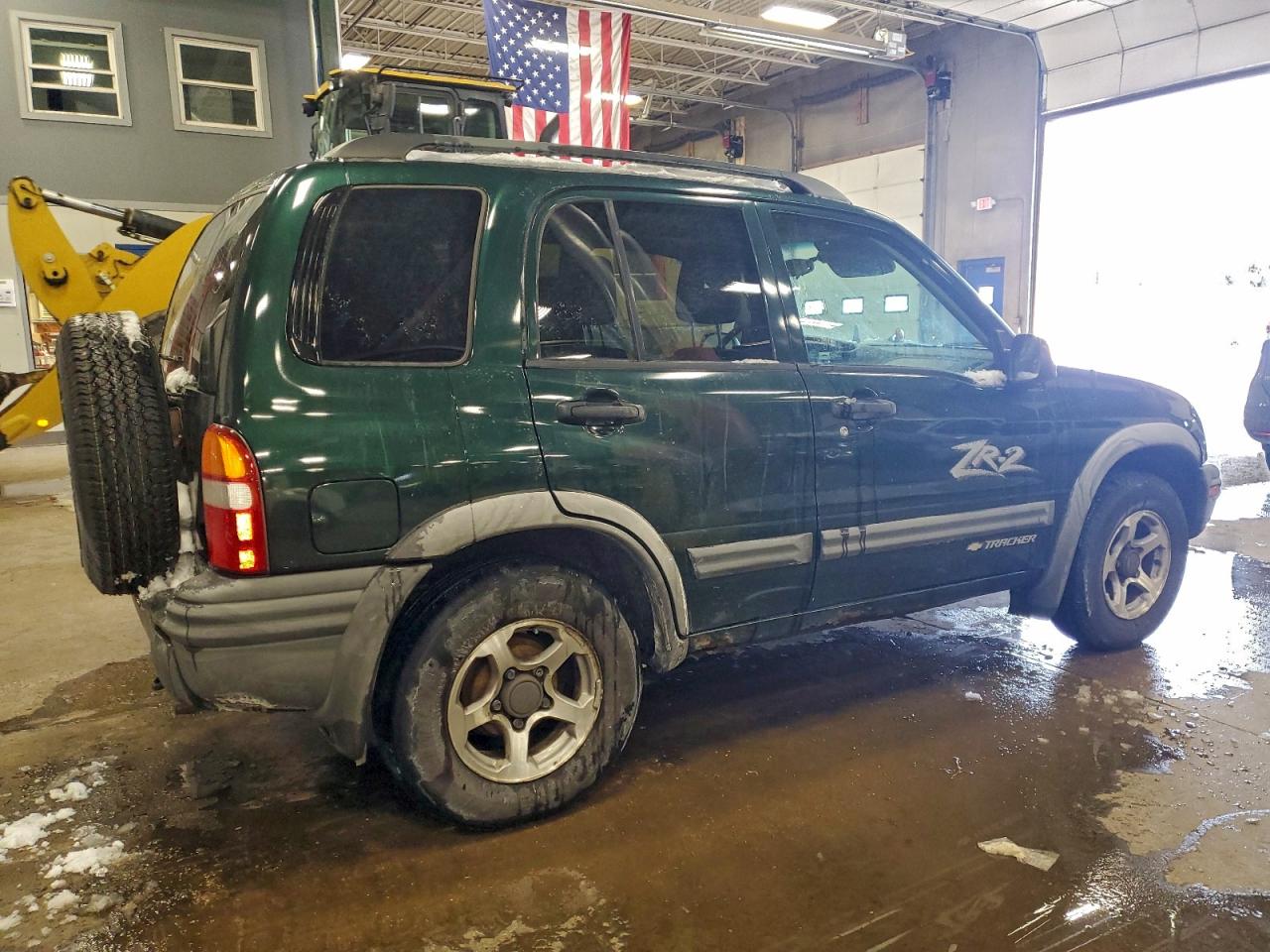 2004 Chevrolet Tracker Zr2 Green vin: 2CNBJ734646916171