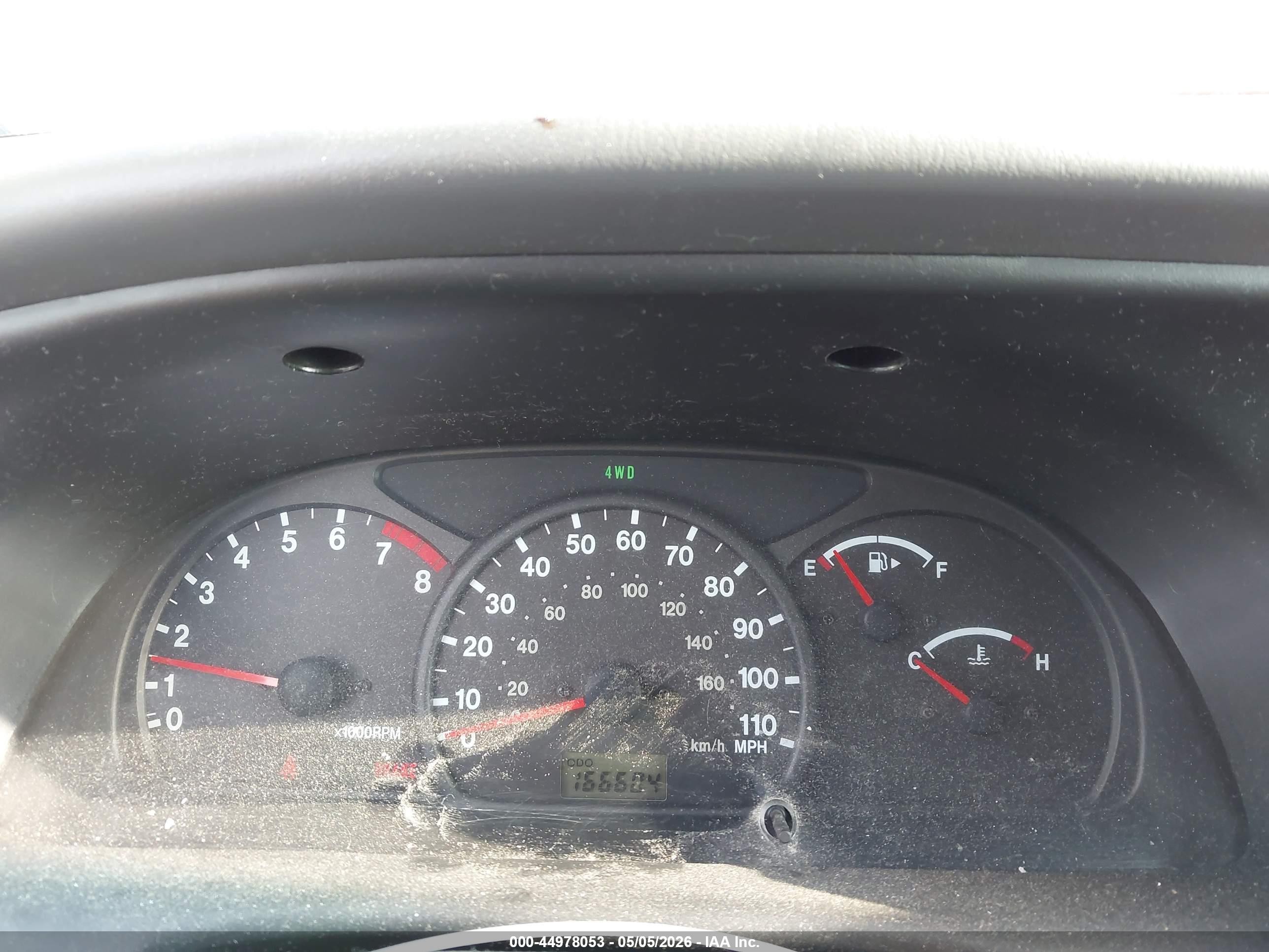 2004 Chevrolet Tracker Zr2 Red vin: 2CNBJ734746900027