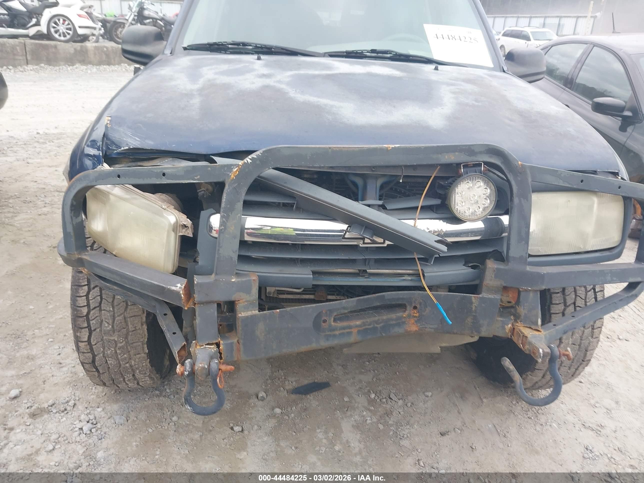 2003 Chevrolet Tracker Hard Top Zr2 Blue vin: 2CNBJ734936915515