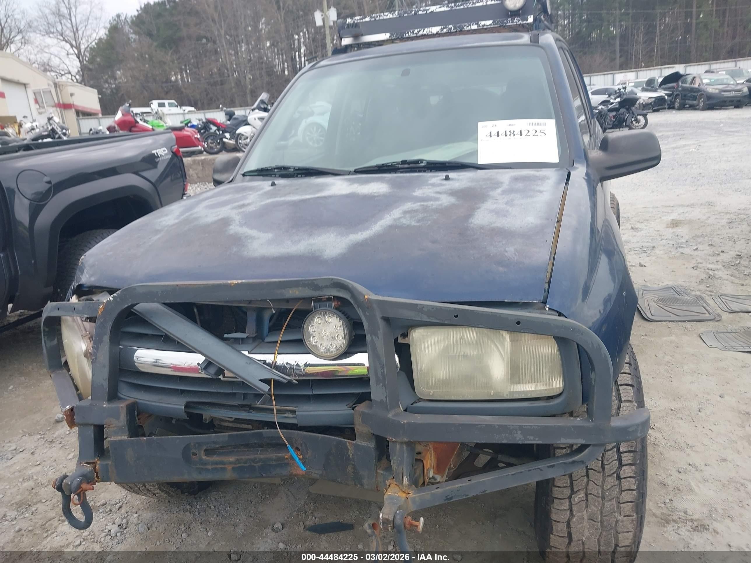 2003 Chevrolet Tracker Hard Top Zr2 Blue vin: 2CNBJ734936915515