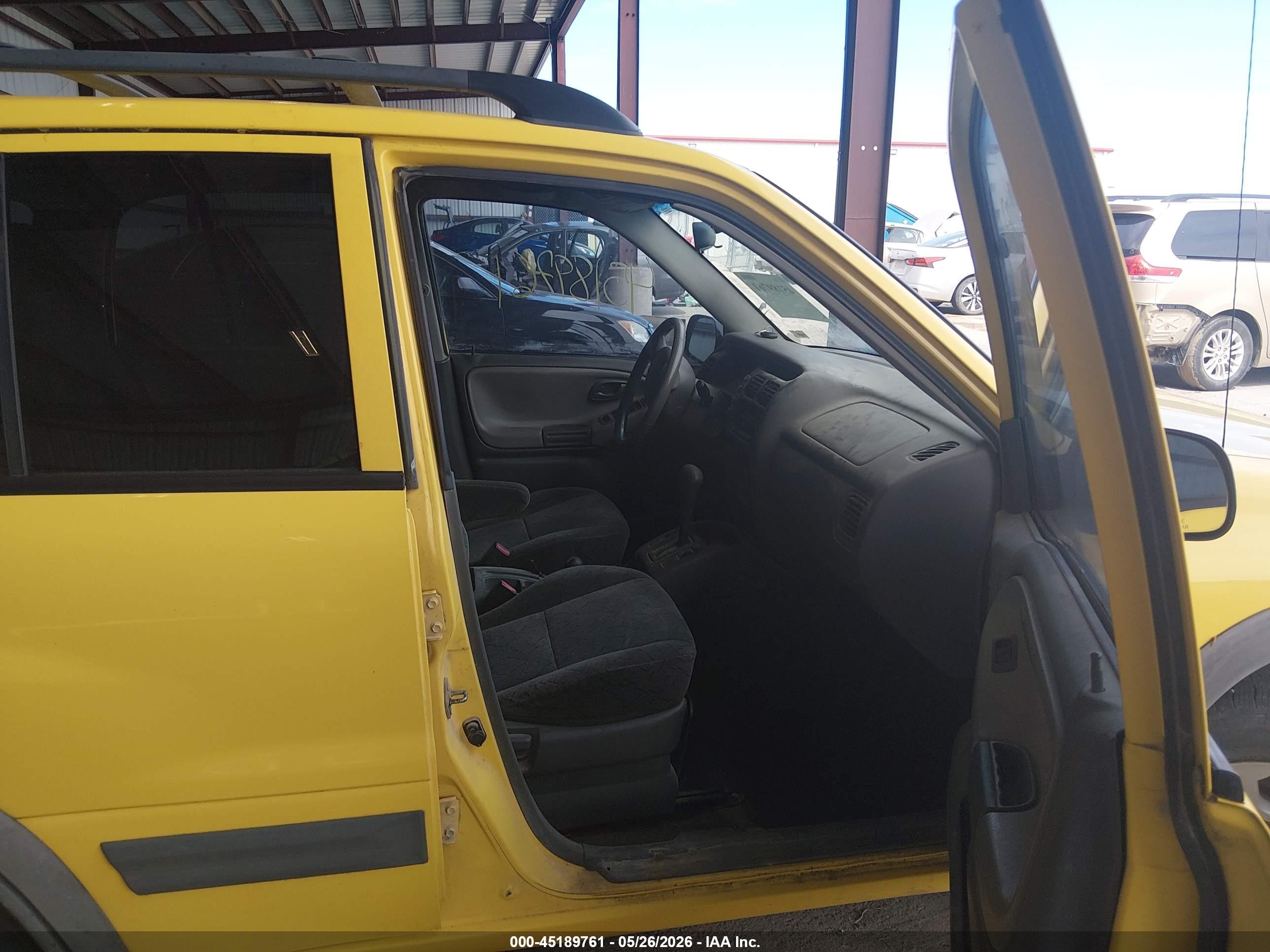 2003 Chevrolet Tracker Hard Top Zr2 Yellow vin: 2CNBJ734936936574
