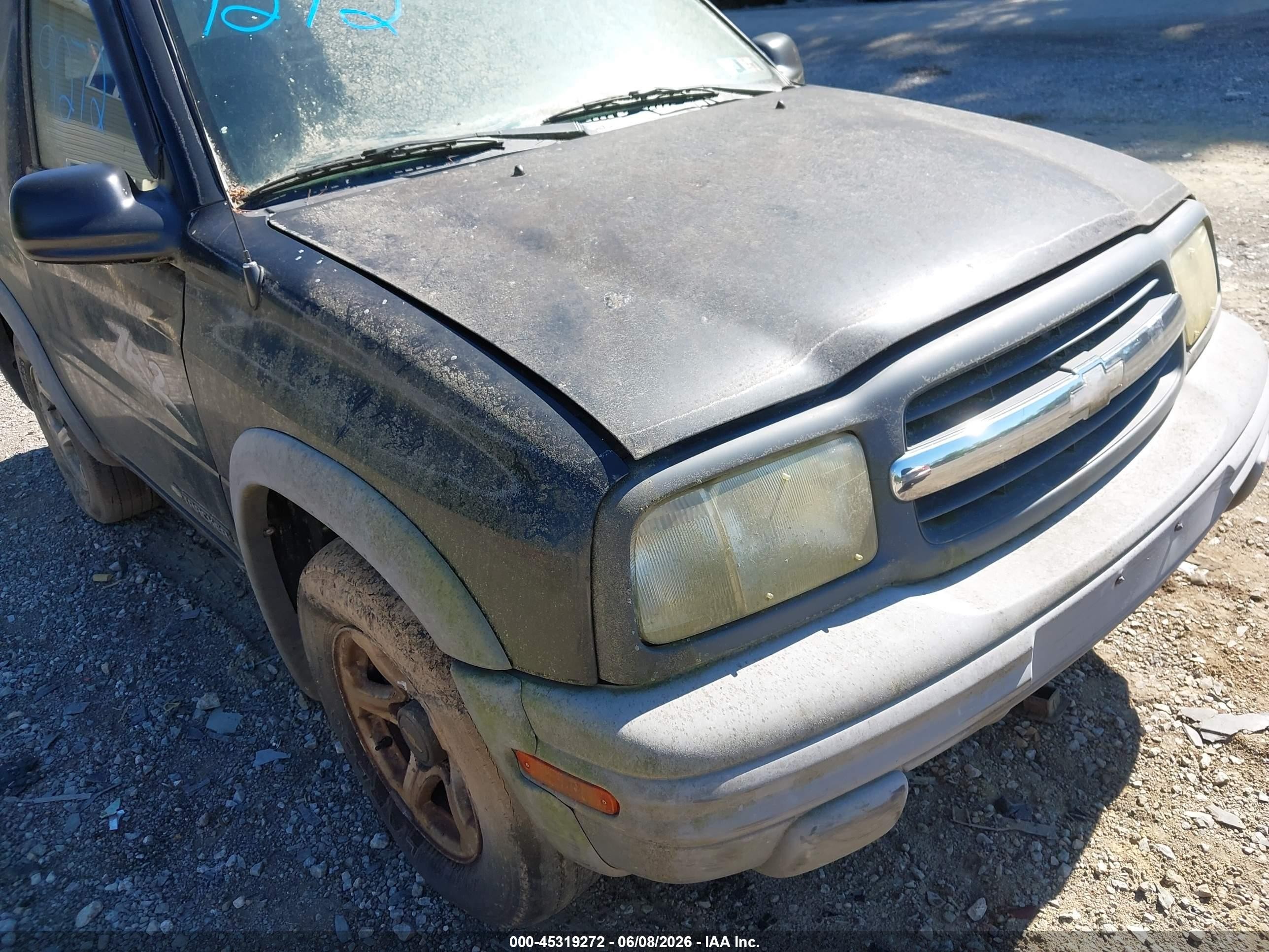 2002 Chevrolet Tracker Zr2 Black vin: 2CNBJ78C826925774