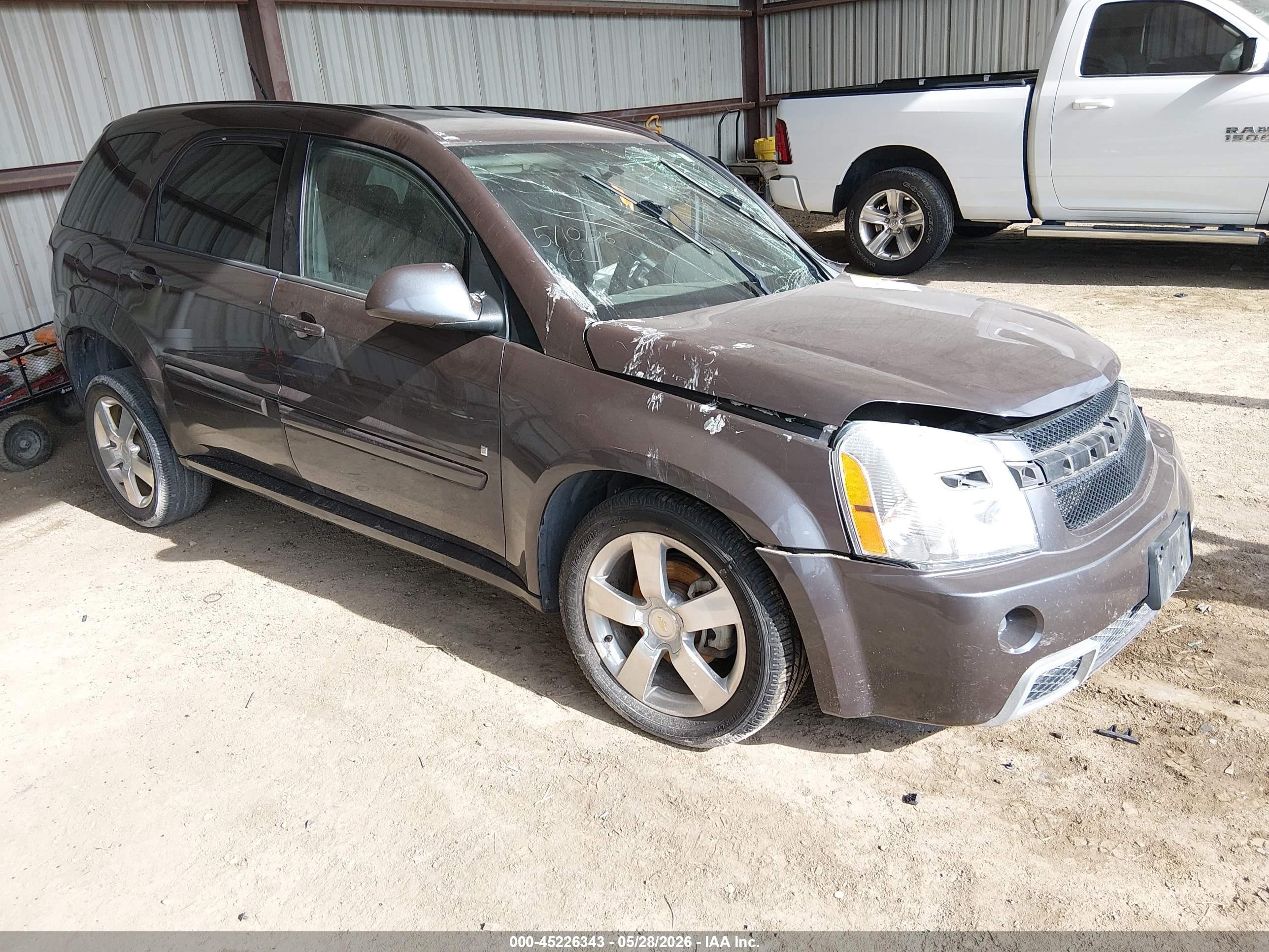 2008 Chevrolet Equinox Sport Gray vin: 2CNDL037386058006