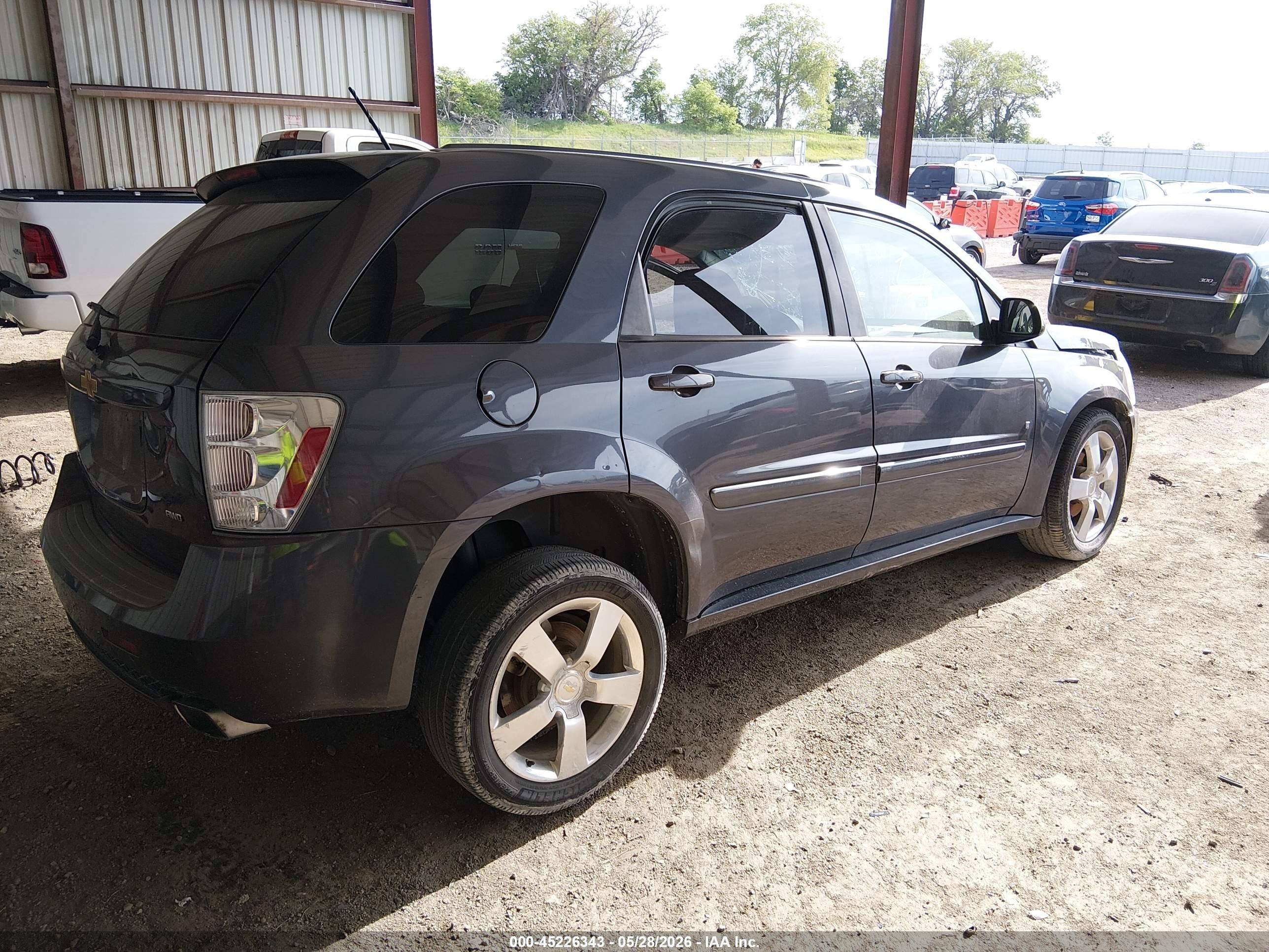 2008 Chevrolet Equinox Sport Gray vin: 2CNDL037386058006