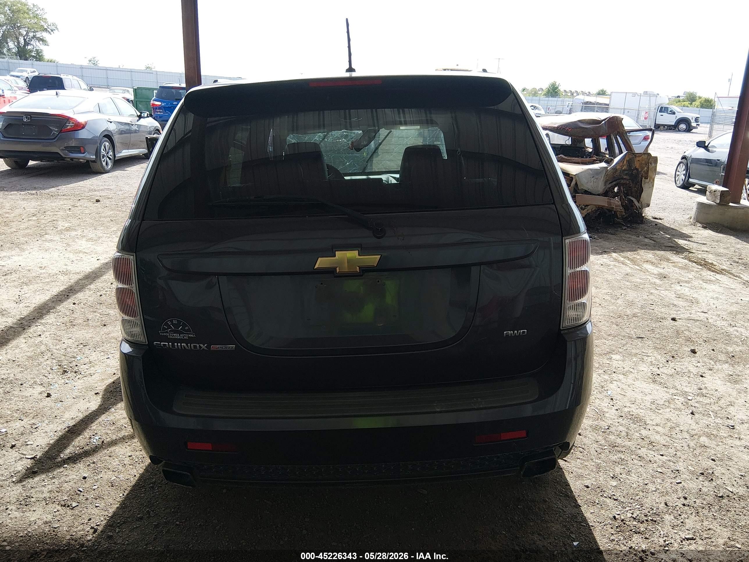 2008 Chevrolet Equinox Sport Gray vin: 2CNDL037386058006