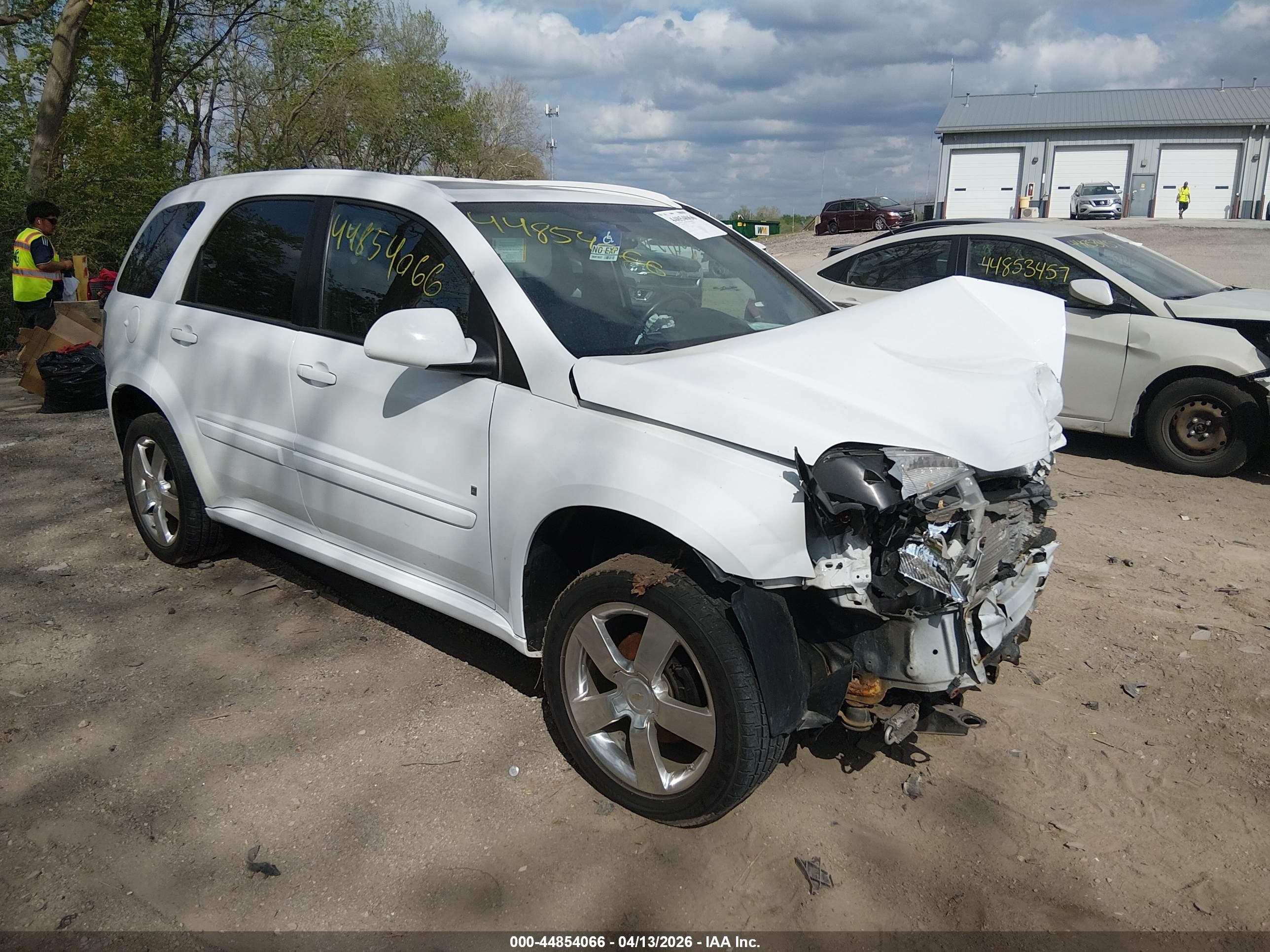 2008 Chevrolet Equinox Sport Белый vin: 2CNDL037586074062