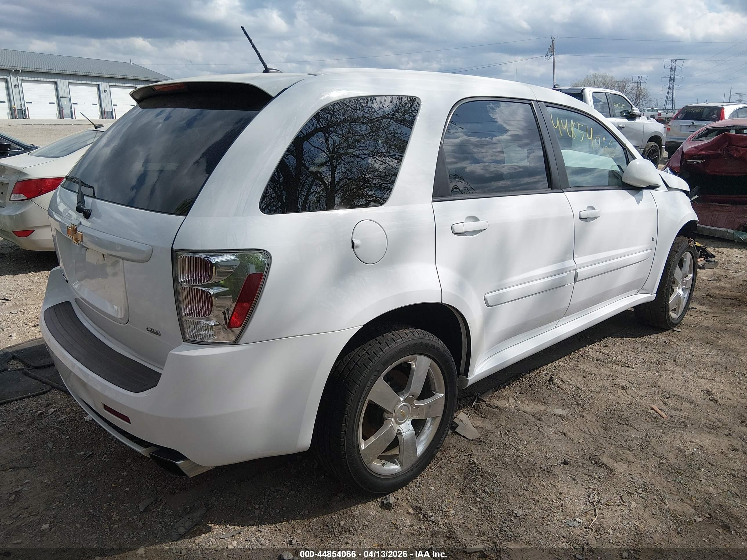 2008 Chevrolet Equinox Sport Белый vin: 2CNDL037586074062