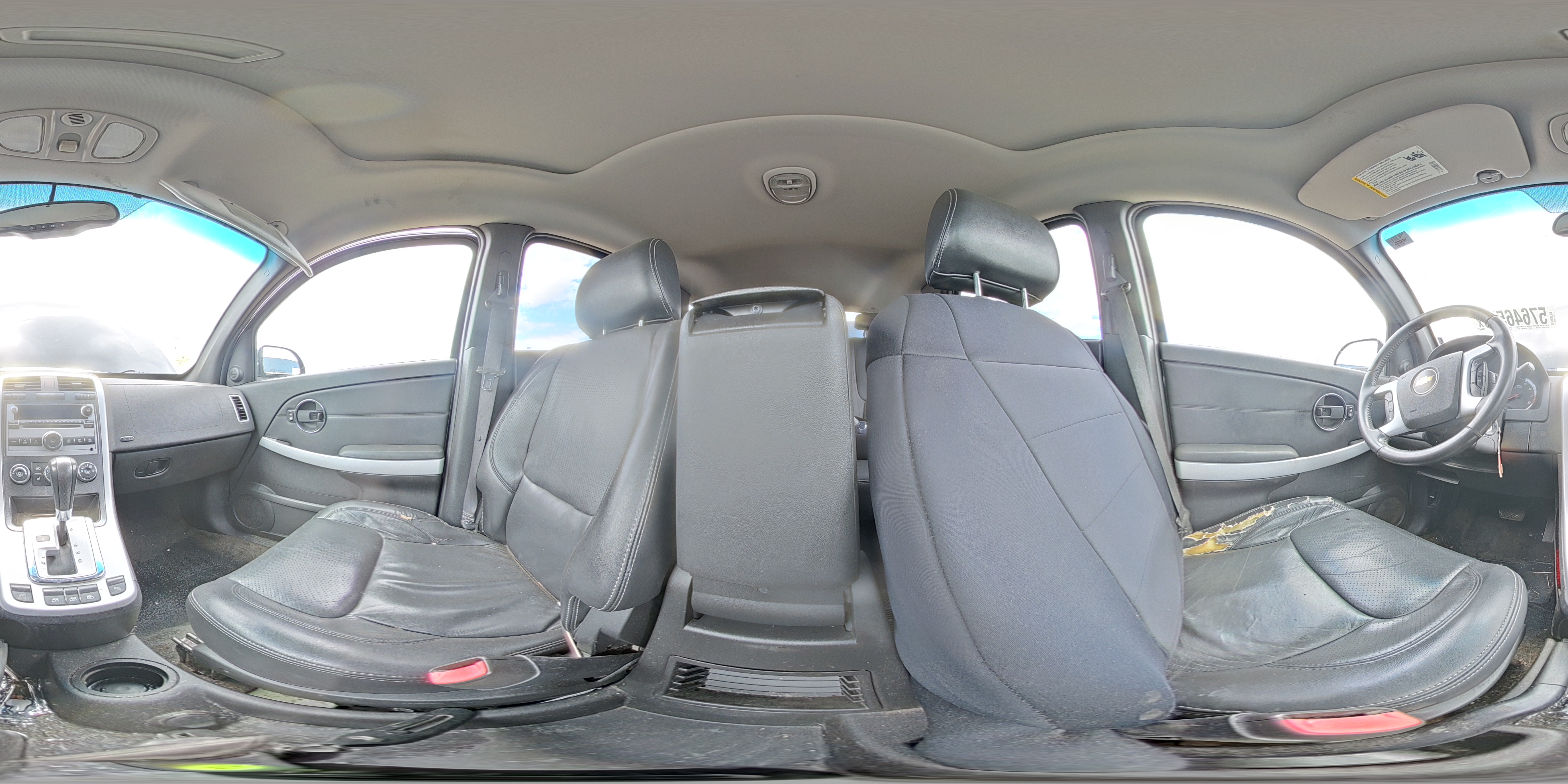 2008 Chevrolet Equinox Sport Black vin: 2CNDL037886077067