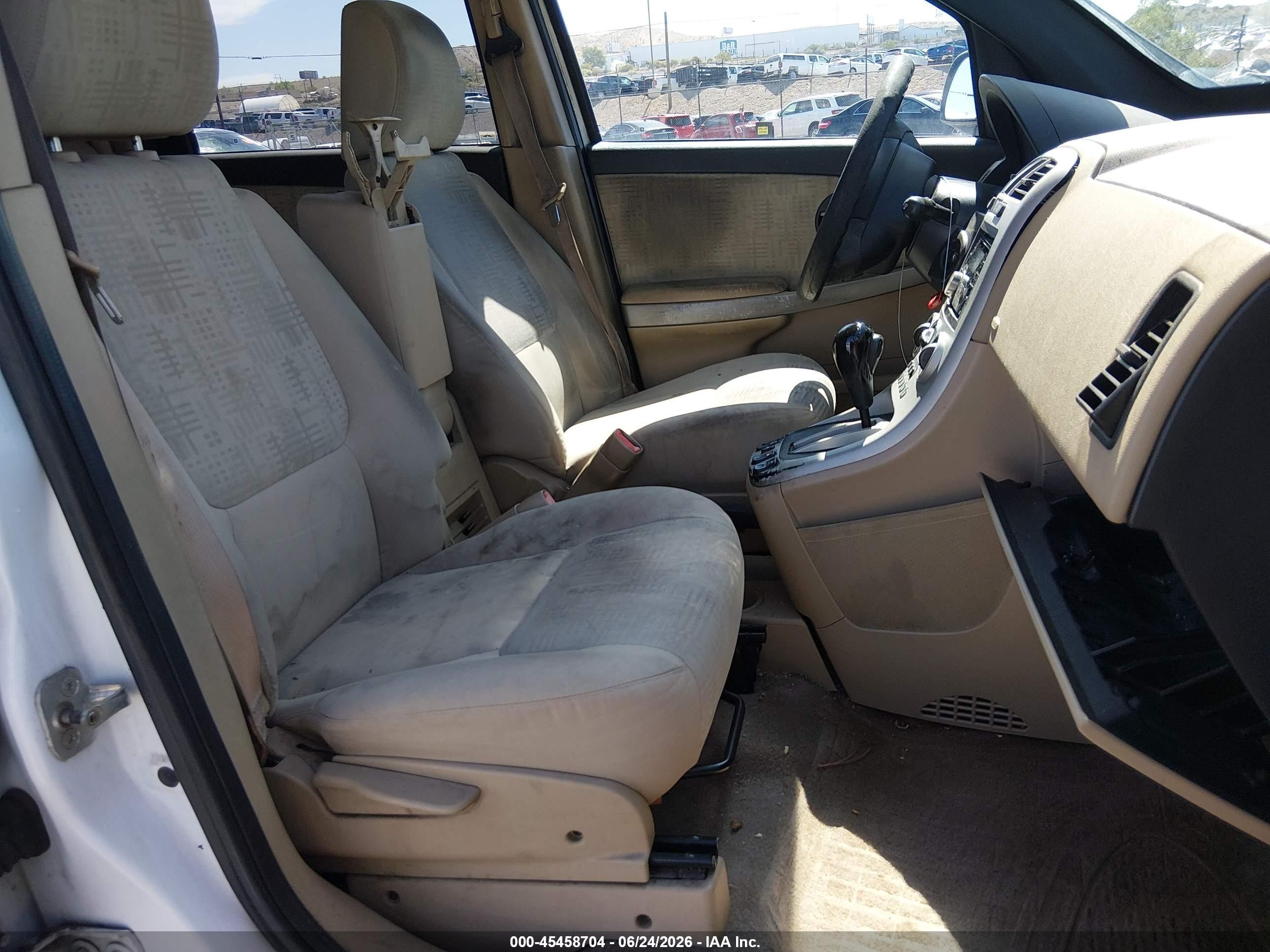 2005 Chevrolet Equinox Ls White vin: 2CNDL13F056180783