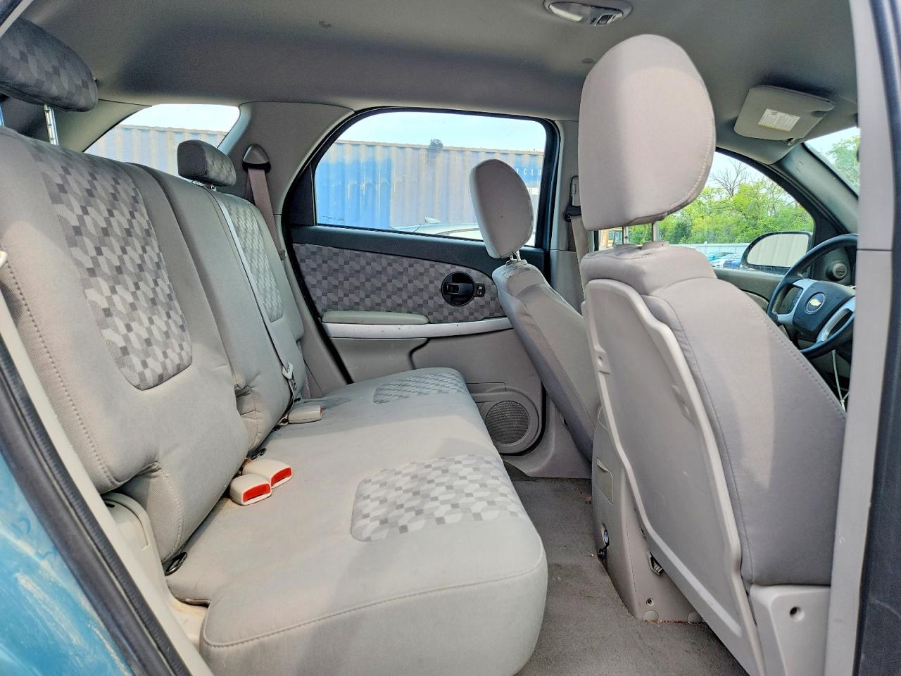 2008 Chevrolet Equinox Ls Blue vin: 2CNDL13F086026742