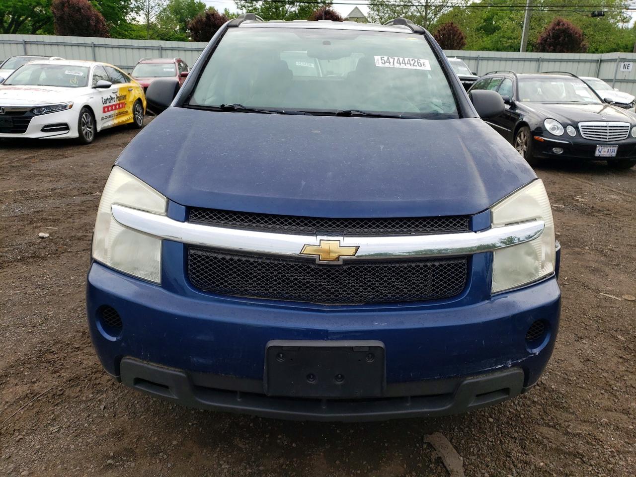 2009 Chevrolet Equinox Ls Blue vin: 2CNDL13F096220432