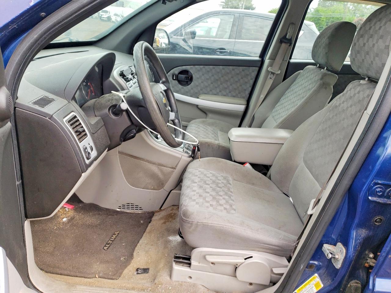 2009 Chevrolet Equinox Ls Blue vin: 2CNDL13F096220432