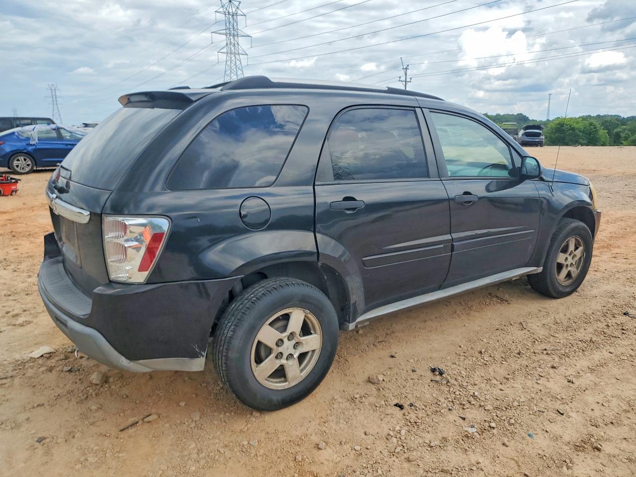 2005 Chevrolet Equinox Ls Blue vin: 2CNDL13F156029497