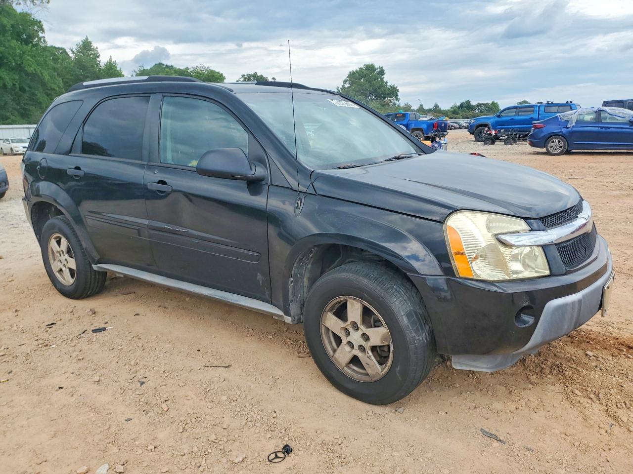 2005 Chevrolet Equinox Ls Blue vin: 2CNDL13F156029497