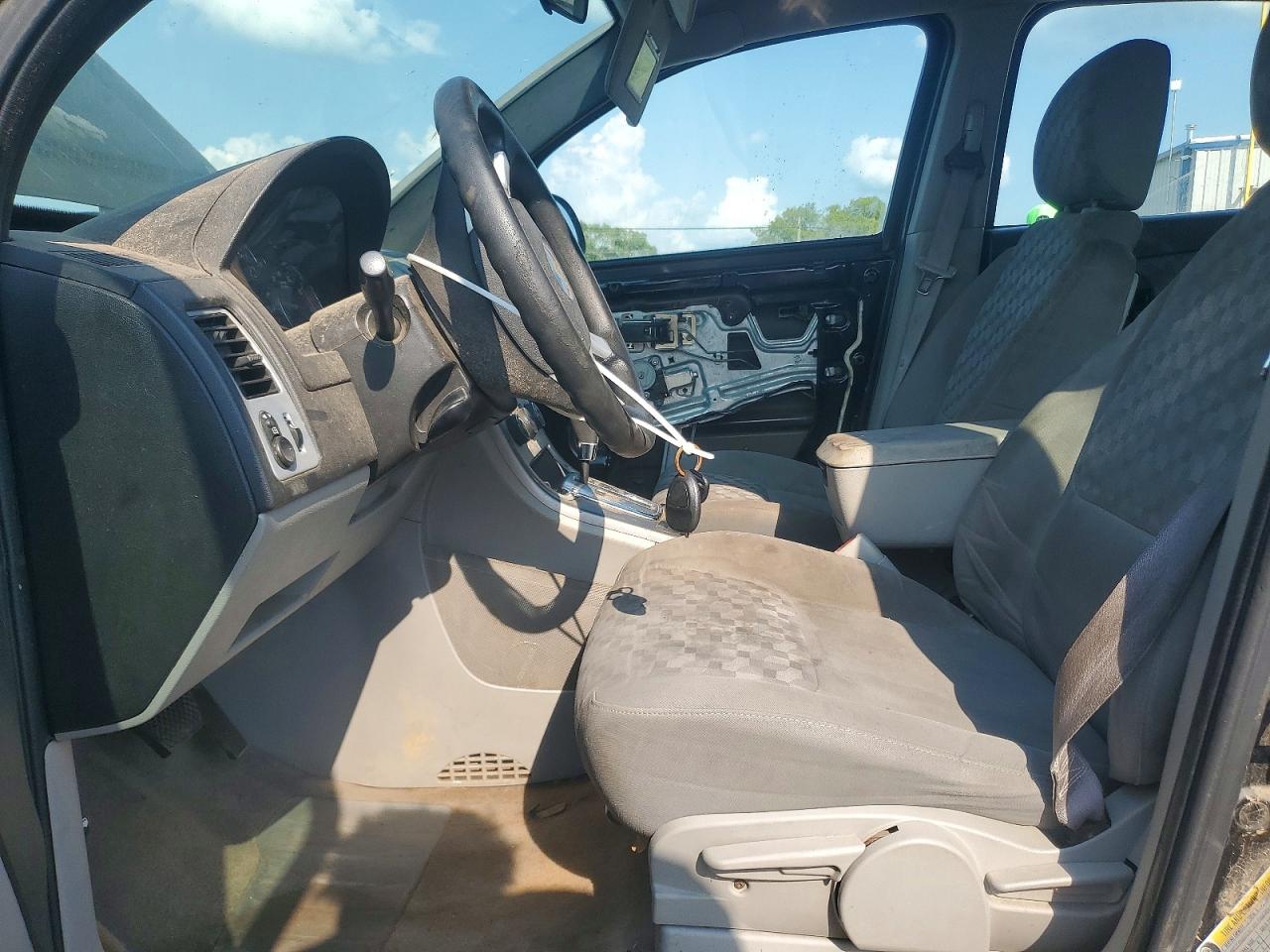 2007 Chevrolet Equinox Ls Black vin: 2CNDL13F176068156