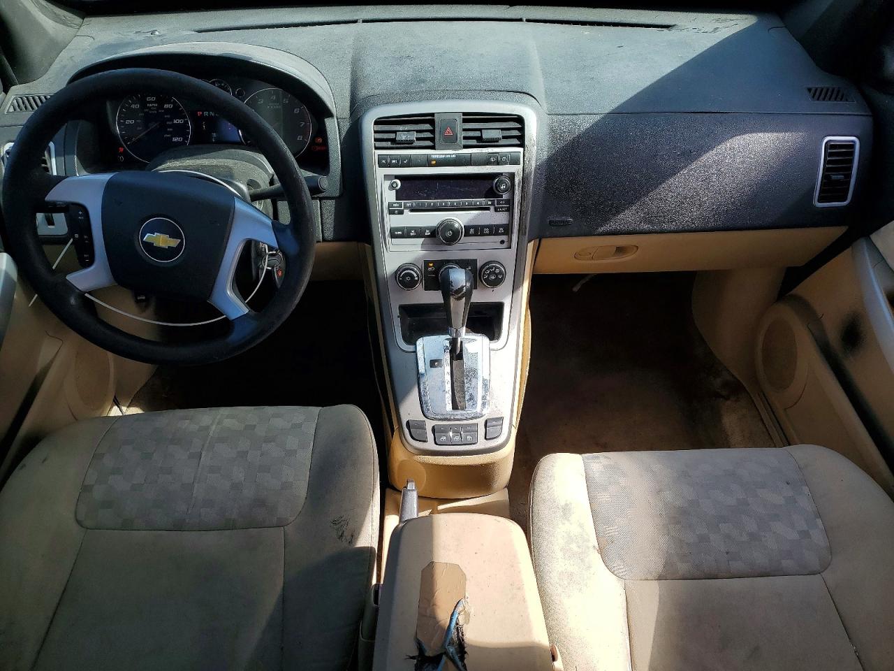 2007 Chevrolet Equinox Ls Black vin: 2CNDL13F176082803
