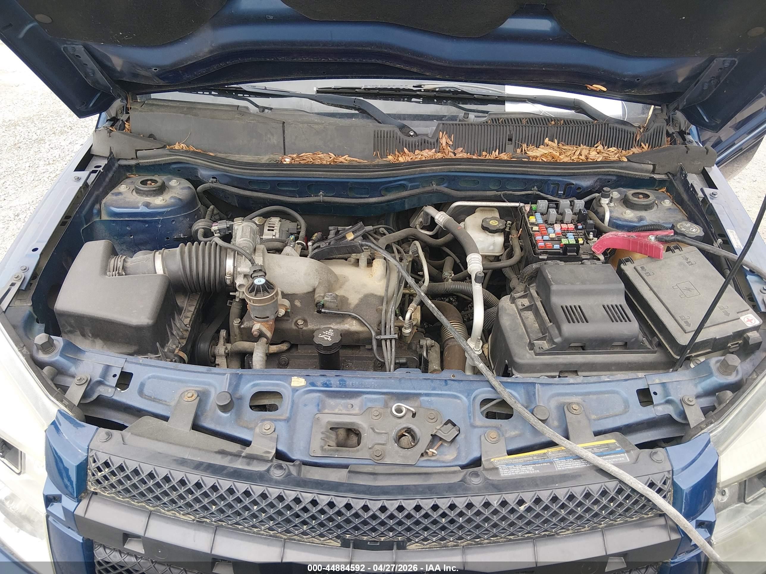 2008 Chevrolet Equinox Ls Blue vin: 2CNDL13F186012039