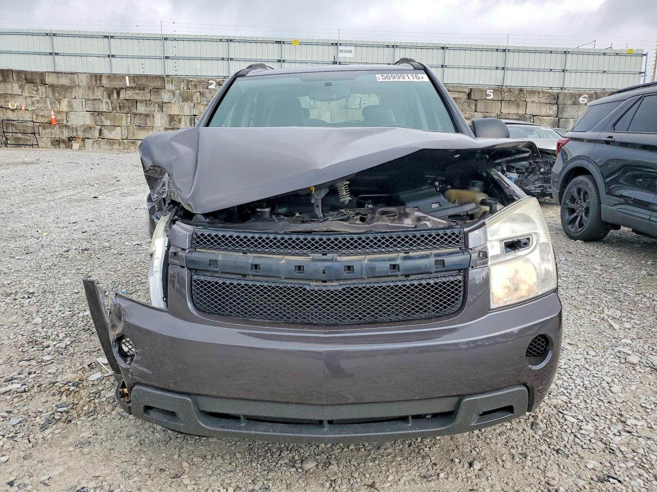 2008 Chevrolet Equinox Ls Gray vin: 2CNDL13F186339413