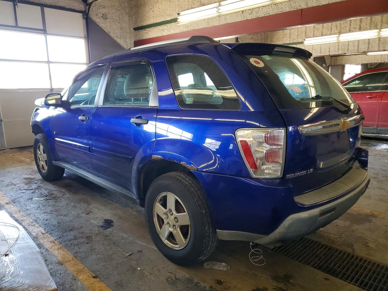 2006 Chevrolet Equinox Ls Blue vin: 2CNDL13F266186330