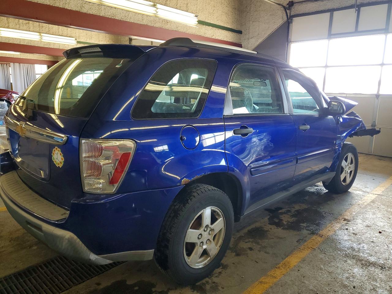 2006 Chevrolet Equinox Ls Blue vin: 2CNDL13F266186330
