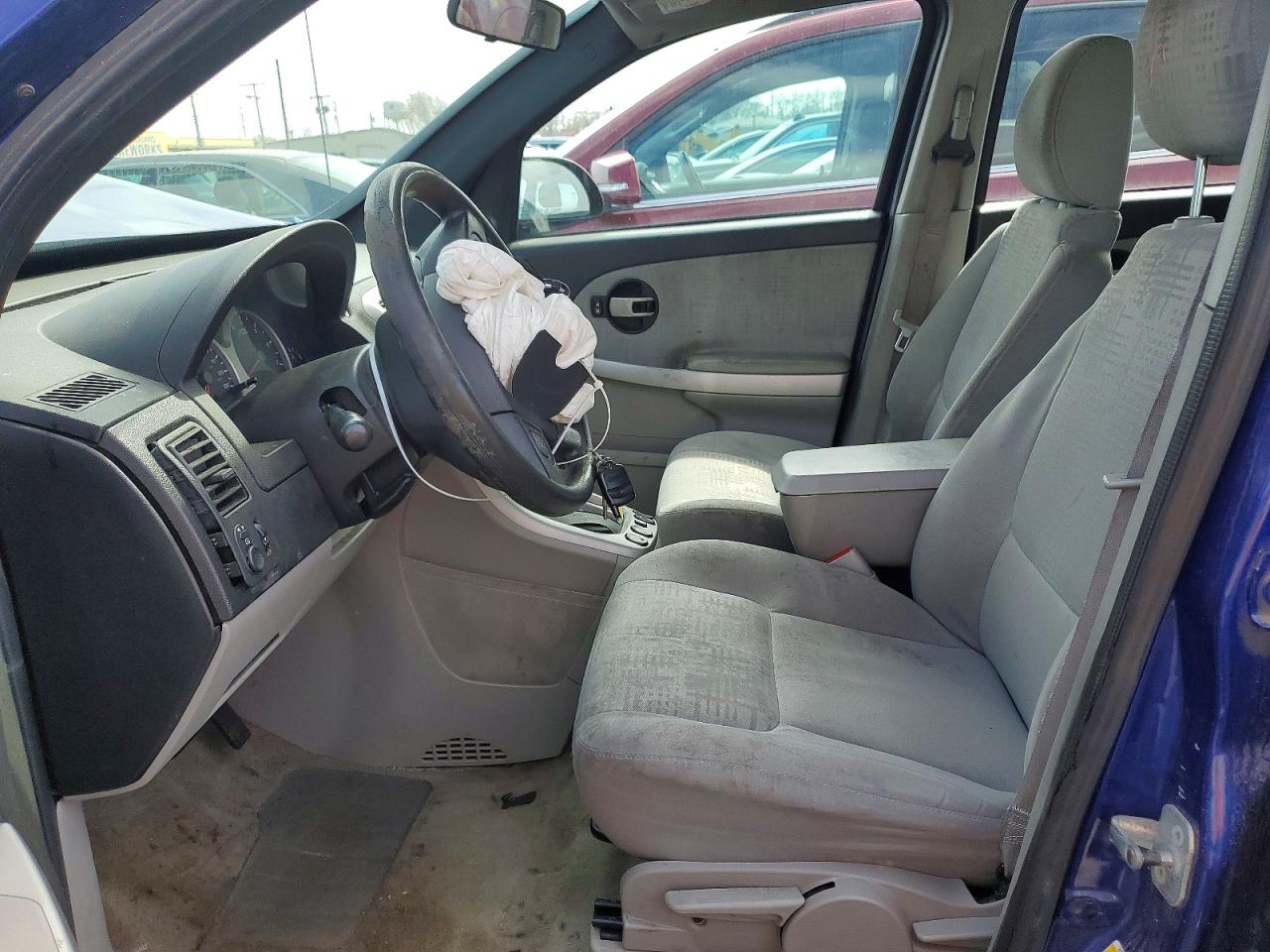 2006 Chevrolet Equinox Ls Blue vin: 2CNDL13F266186330