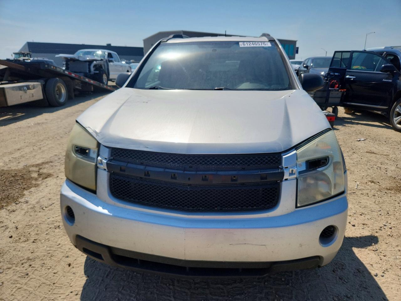 2007 Chevrolet Equinox Ls Silver vin: 2CNDL13F276109250