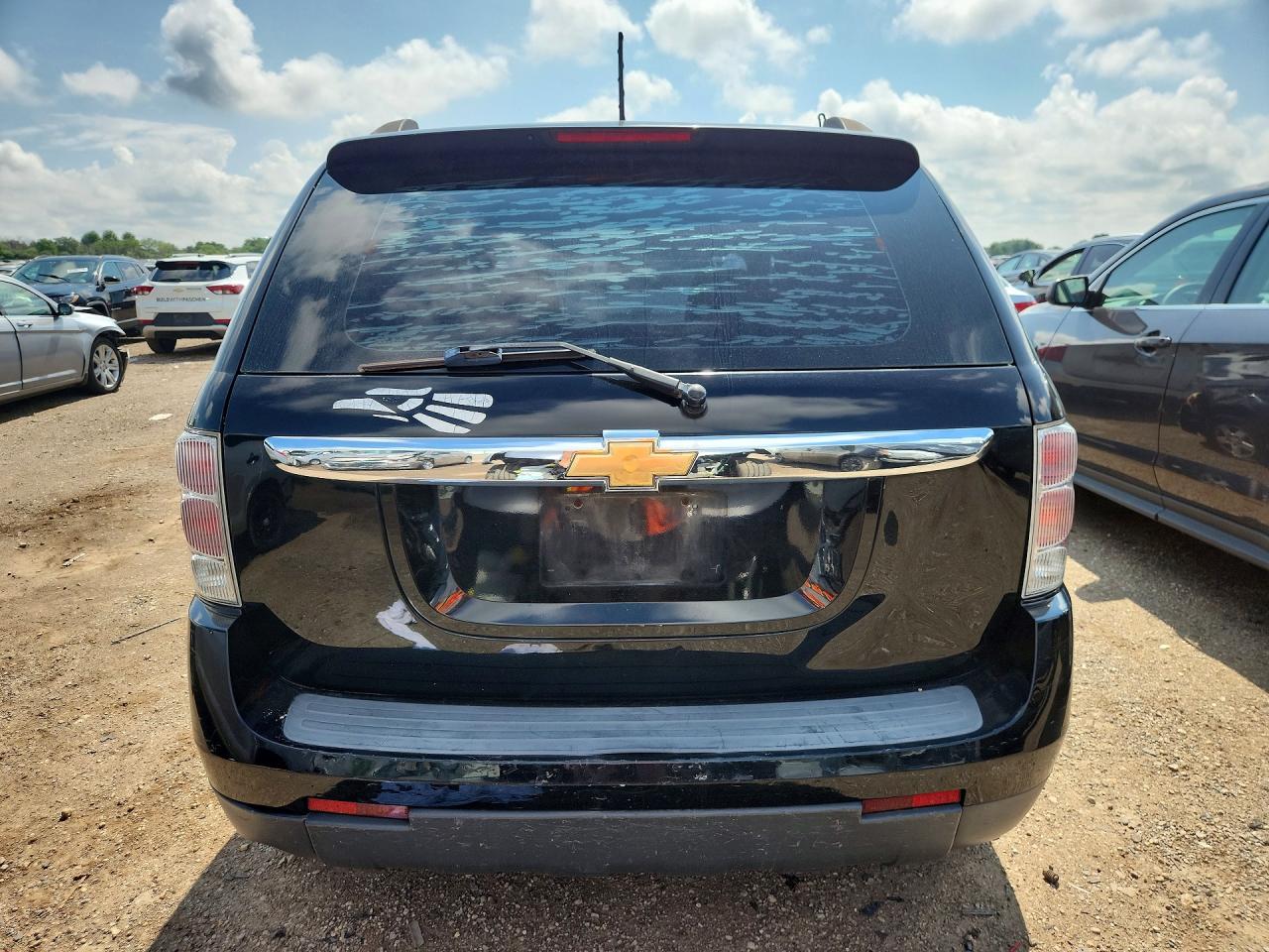 2007 Chevrolet Equinox Ls Black vin: 2CNDL13F276231073
