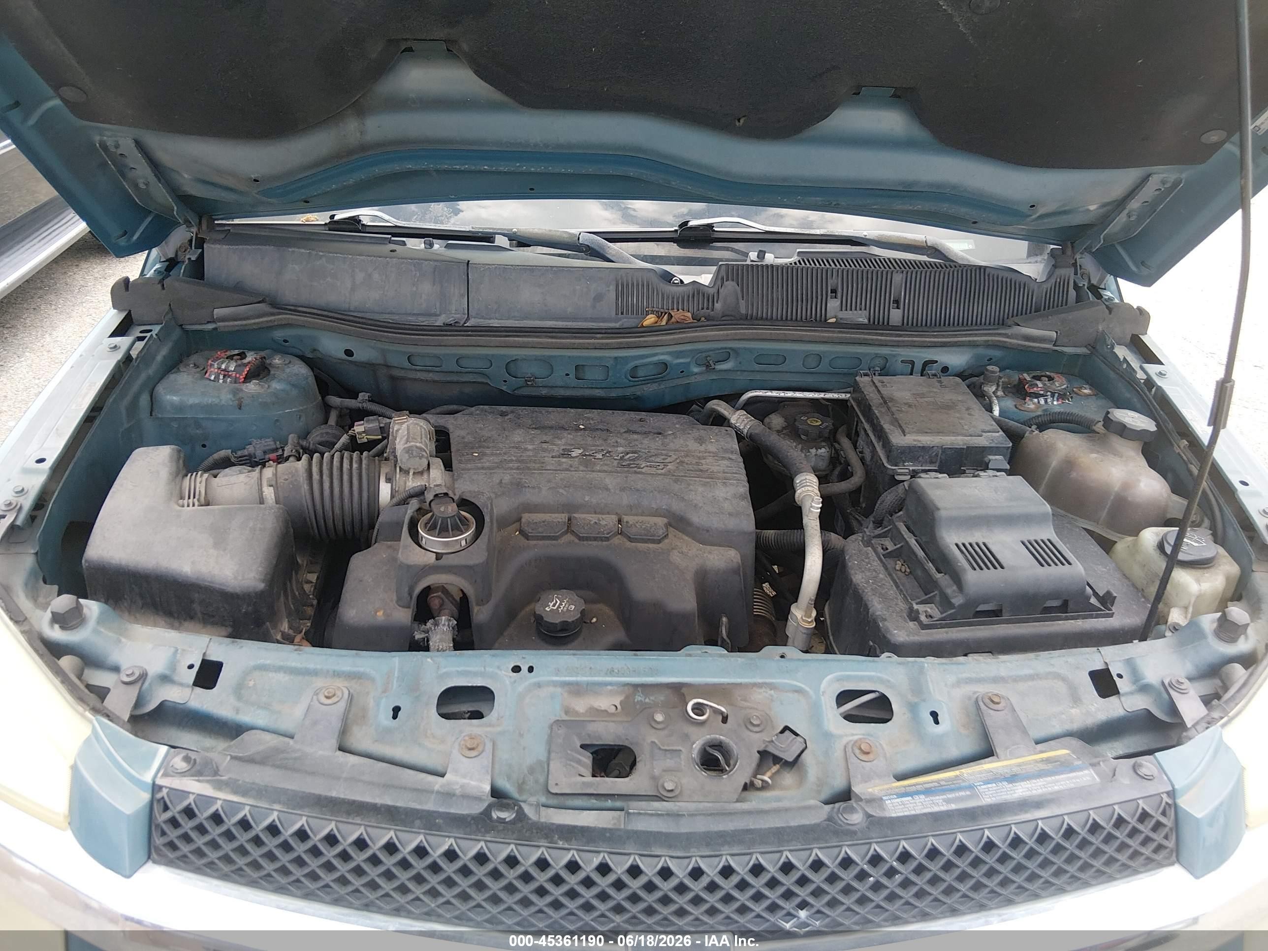 2008 Chevrolet Equinox Ls Light Blue vin: 2CNDL13F286038780