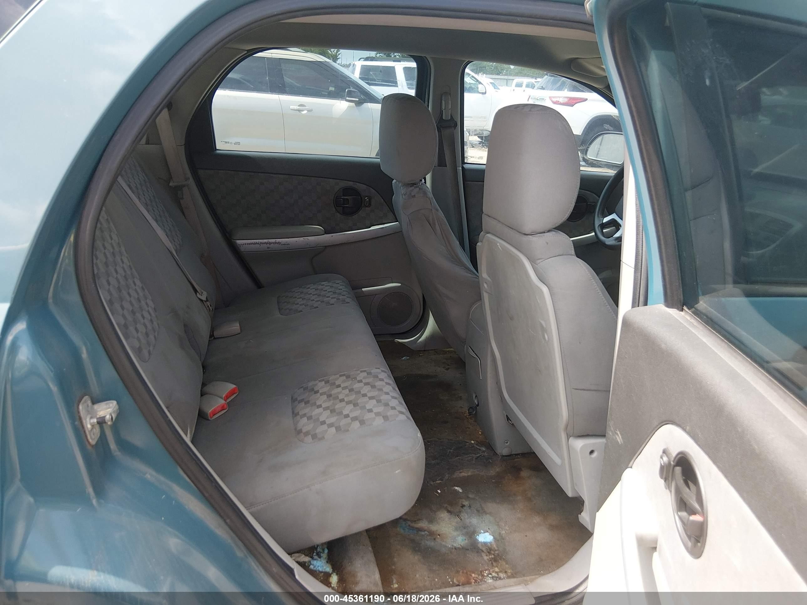 2008 Chevrolet Equinox Ls Light Blue vin: 2CNDL13F286038780