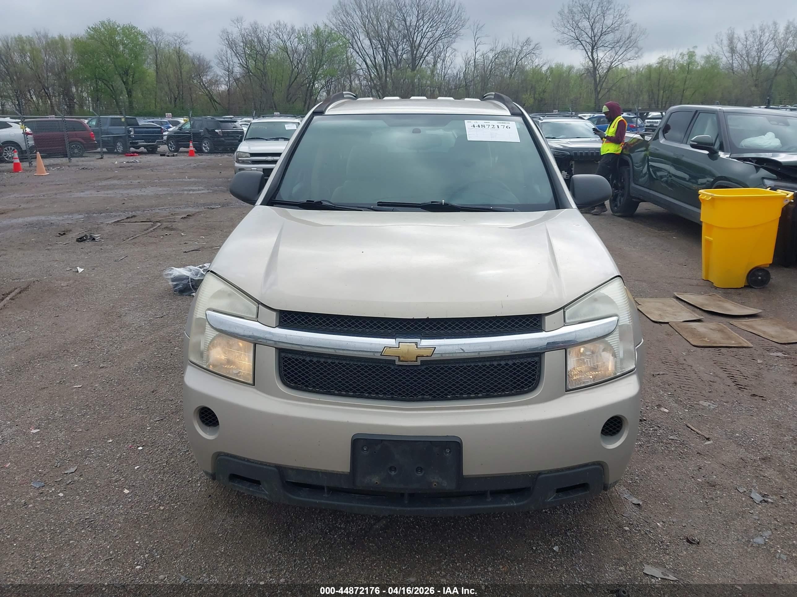 2009 Chevrolet Equinox Ls Beige vin: 2CNDL13F296226314