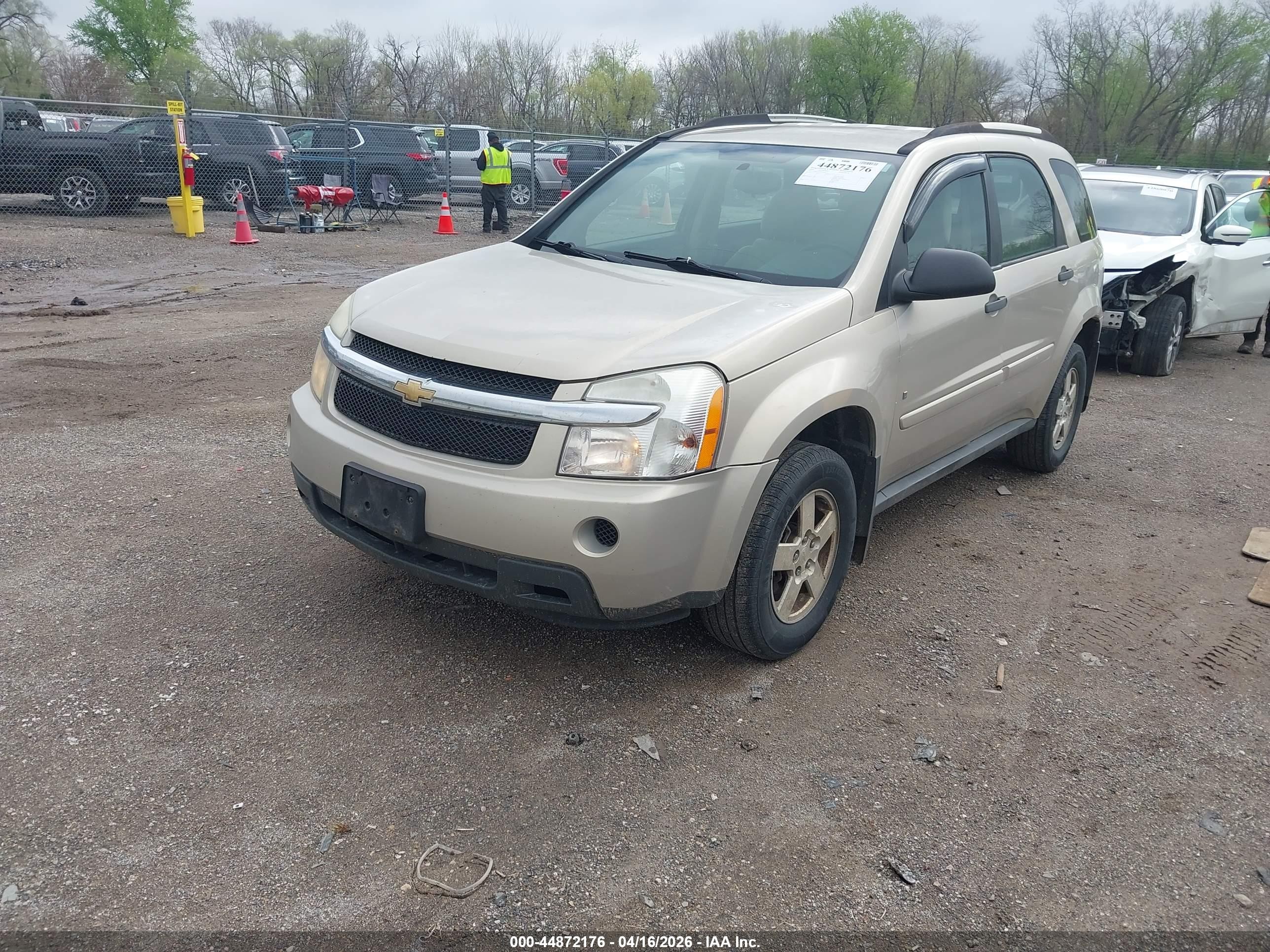 2009 Chevrolet Equinox Ls Beige vin: 2CNDL13F296226314