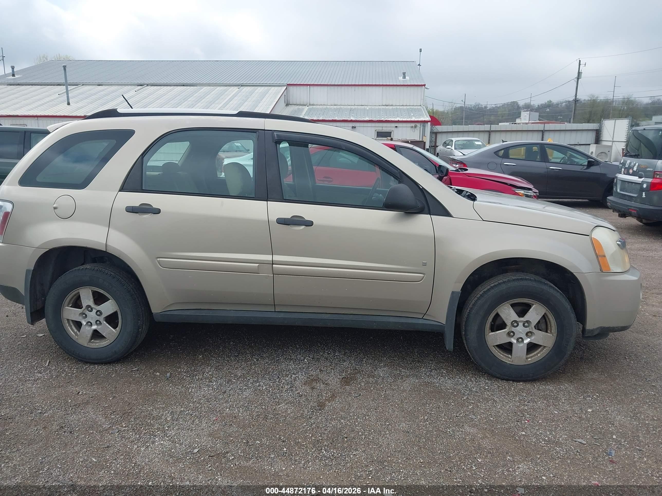 2009 Chevrolet Equinox Ls Beige vin: 2CNDL13F296226314