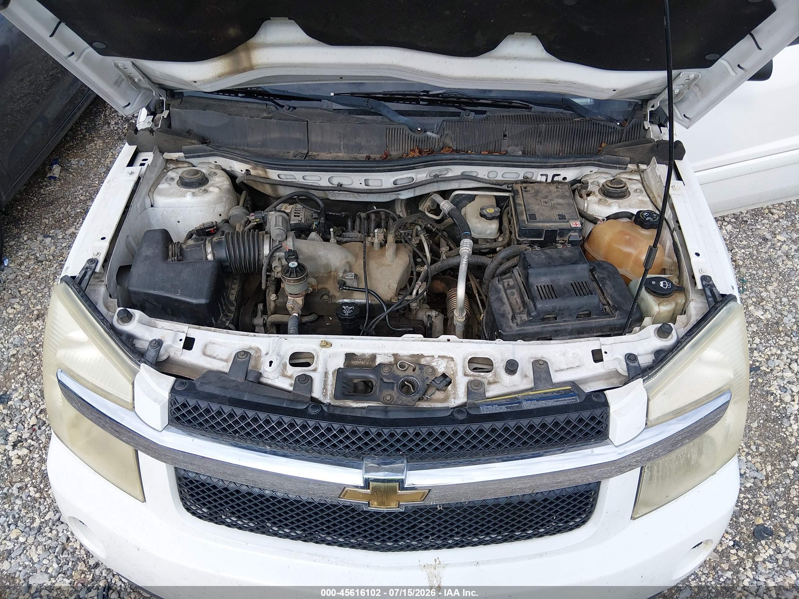 2009 Chevrolet Equinox Ls White vin: 2CNDL13F296232940