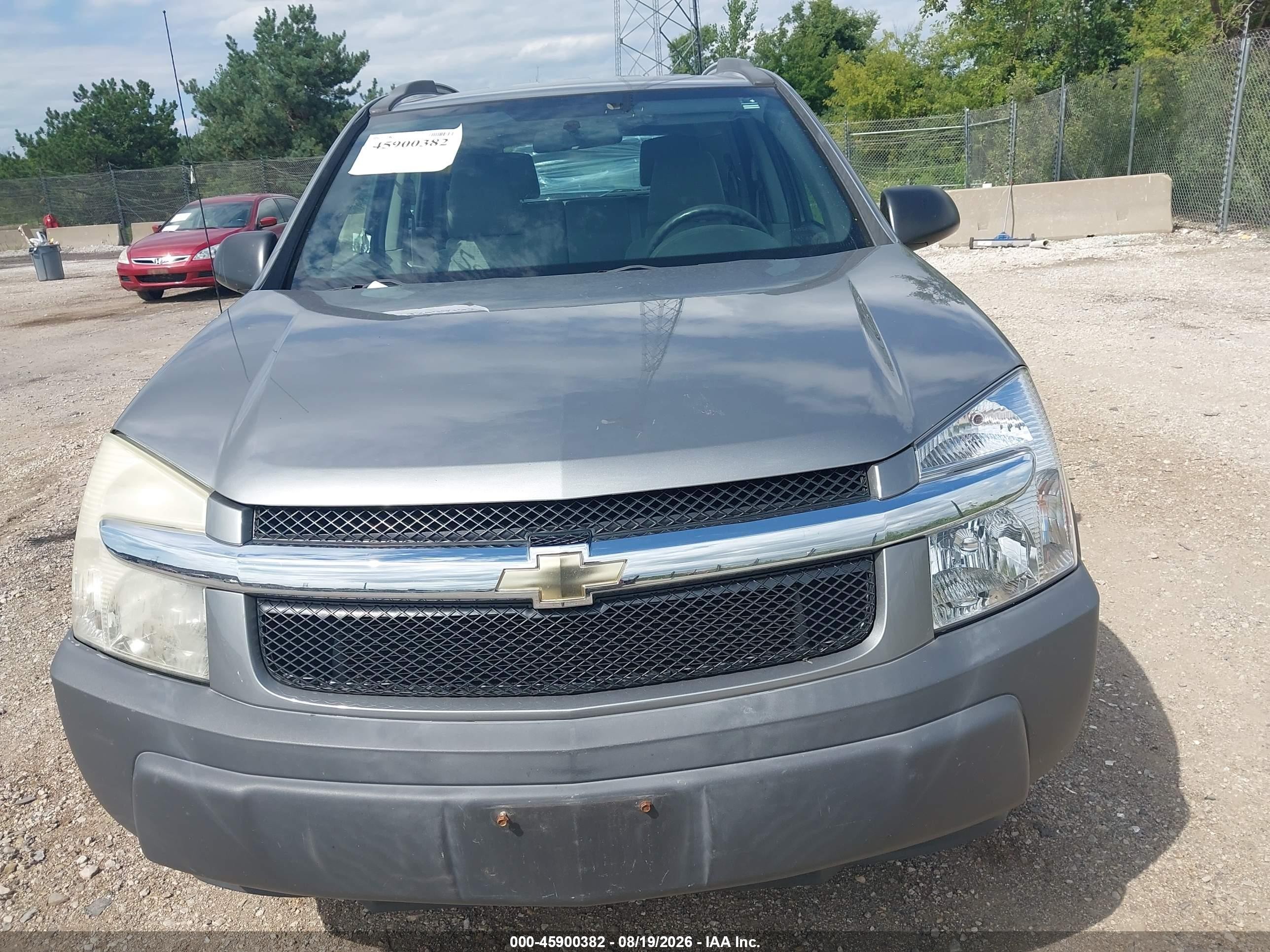 2005 Chevrolet Equinox Ls Gray vin: 2CNDL13F356136194