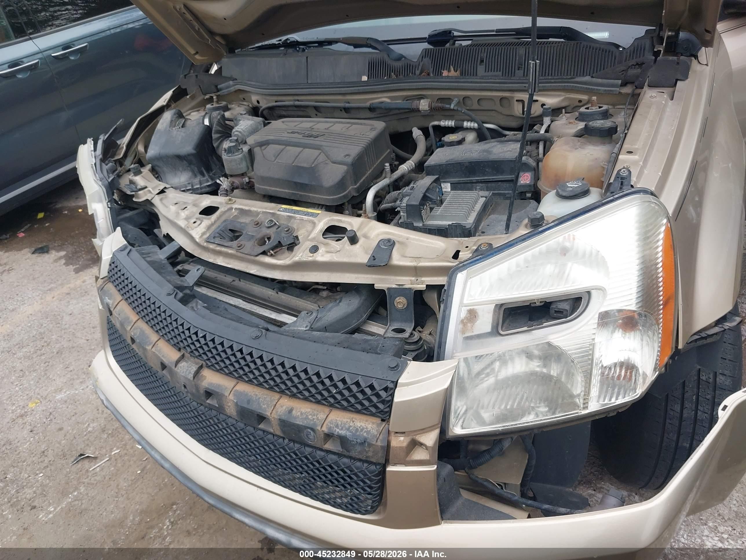2005 Chevrolet Equinox Ls Beige vin: 2CNDL13F356148815
