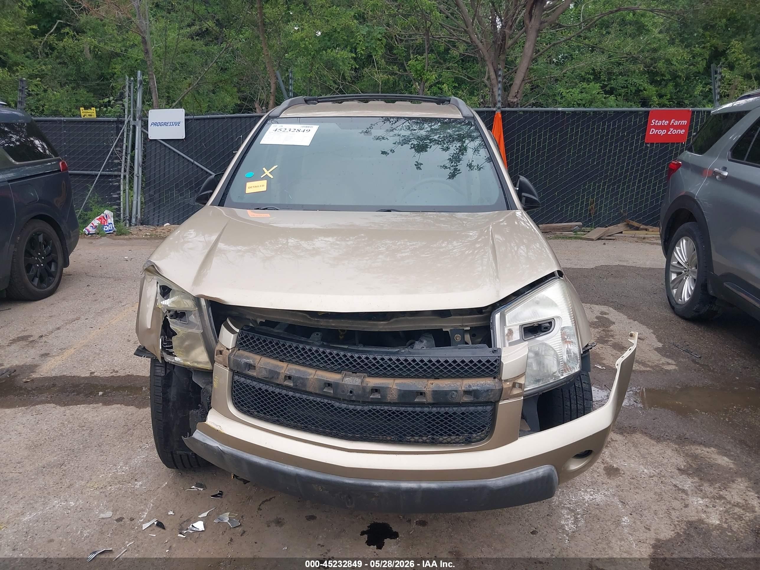 2005 Chevrolet Equinox Ls Beige vin: 2CNDL13F356148815