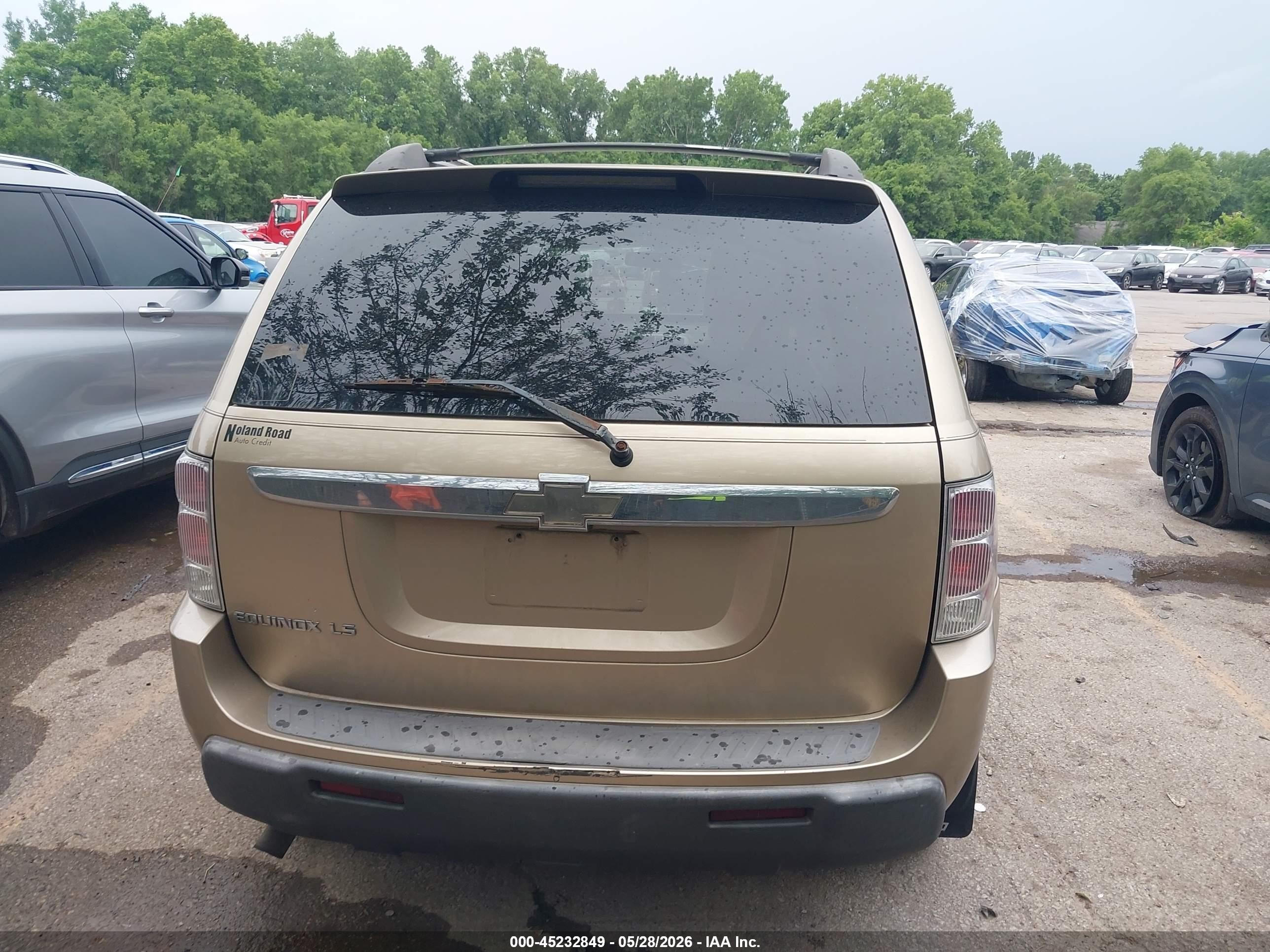 2005 Chevrolet Equinox Ls Beige vin: 2CNDL13F356148815
