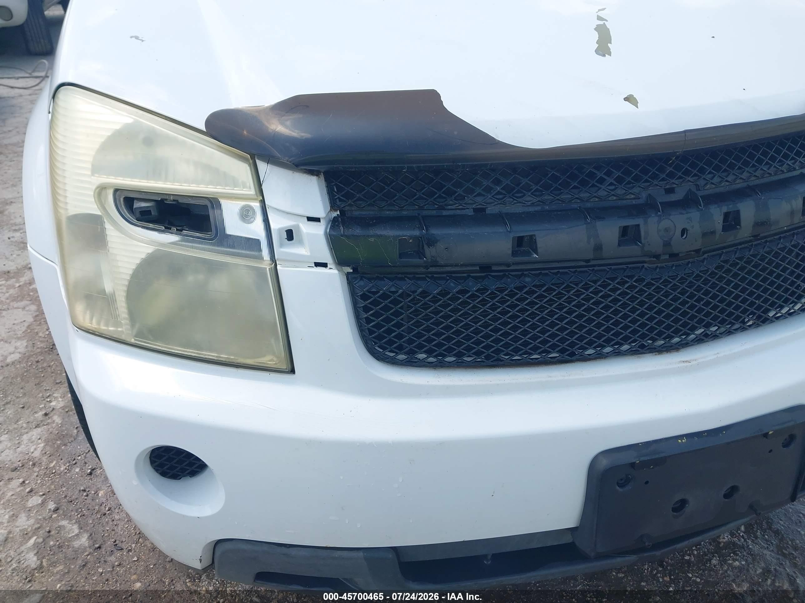 2007 Chevrolet Equinox Ls Белый vin: 2CNDL13F376007875