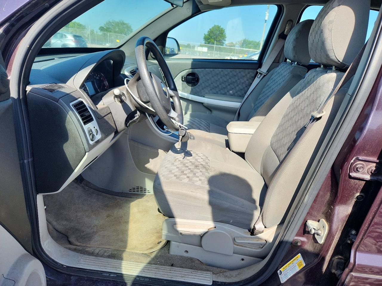 2007 Chevrolet Equinox Ls Purple vin: 2CNDL13F376092684