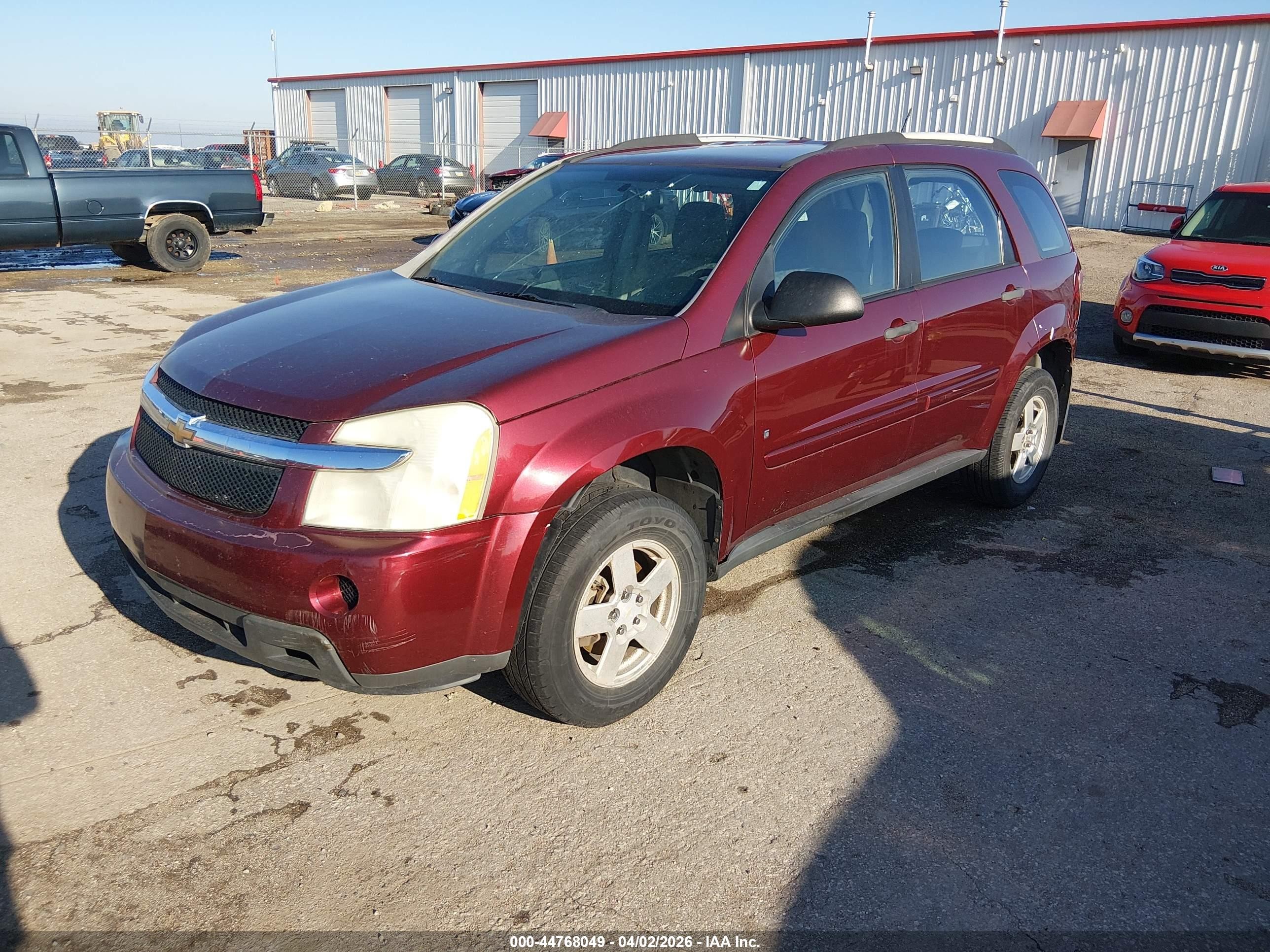 2009 Chevrolet Equinox Ls Burgundy vin: 2CNDL13F396255059