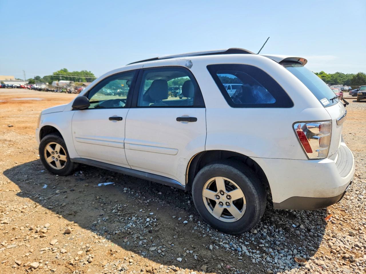2009 Chevrolet Equinox Ls White vin: 2CNDL13F396255112